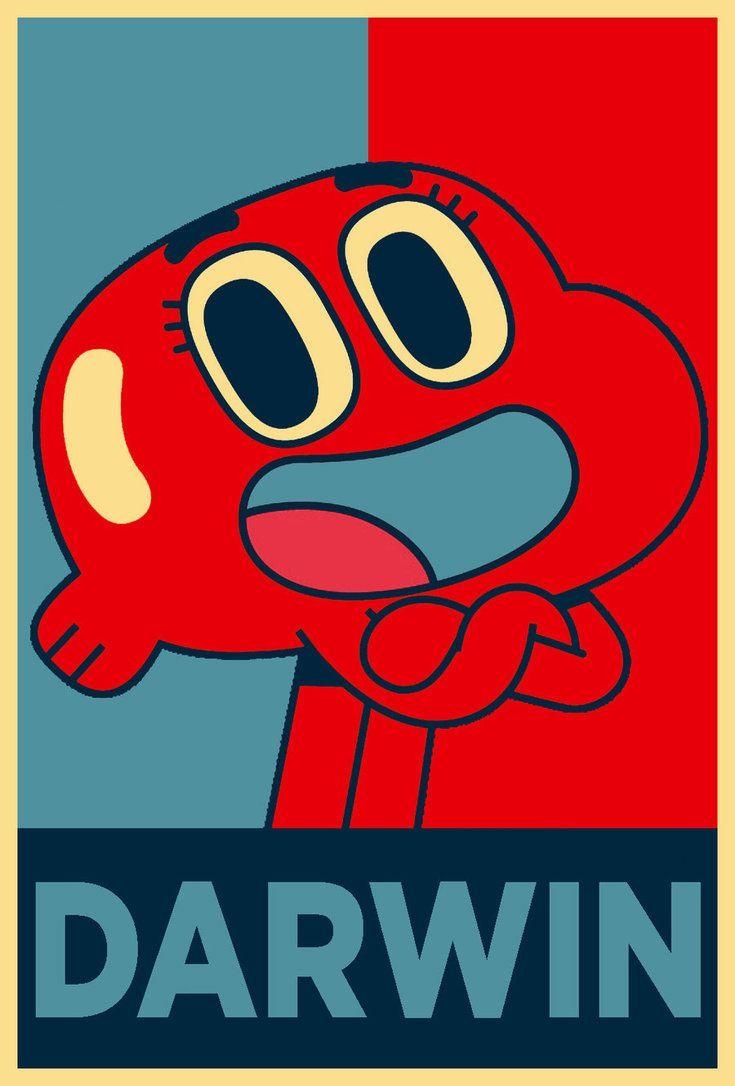 740x1090 The #Amazing #World #Of #Gumball #Fan #Art. (DARWIN) By: Osopod2, Phone