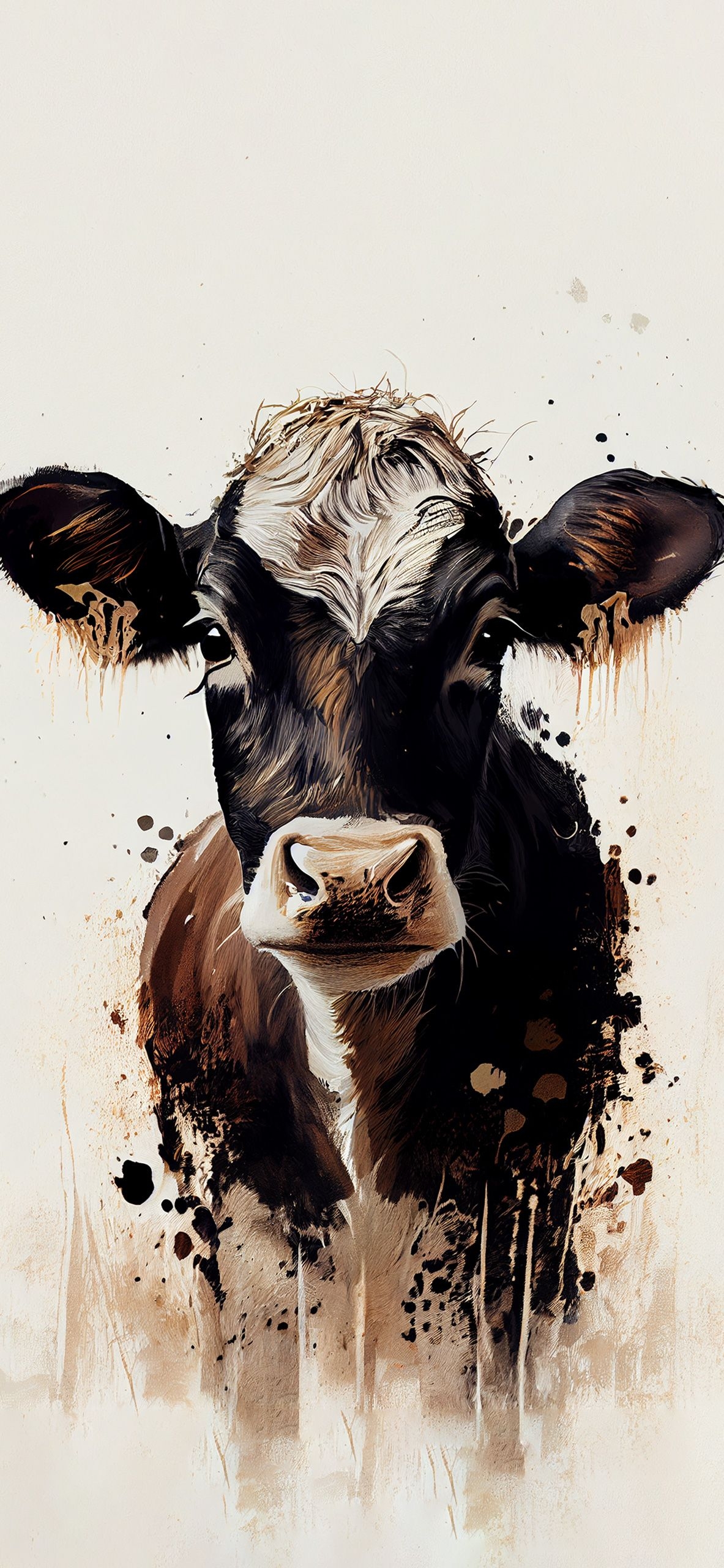 1190x2560 Cow Aesthetic Beige Wallpaper Cow Wallpaper iPhone. Cow wallpaper, Cow picture, Western wallpaper iphone, Phone