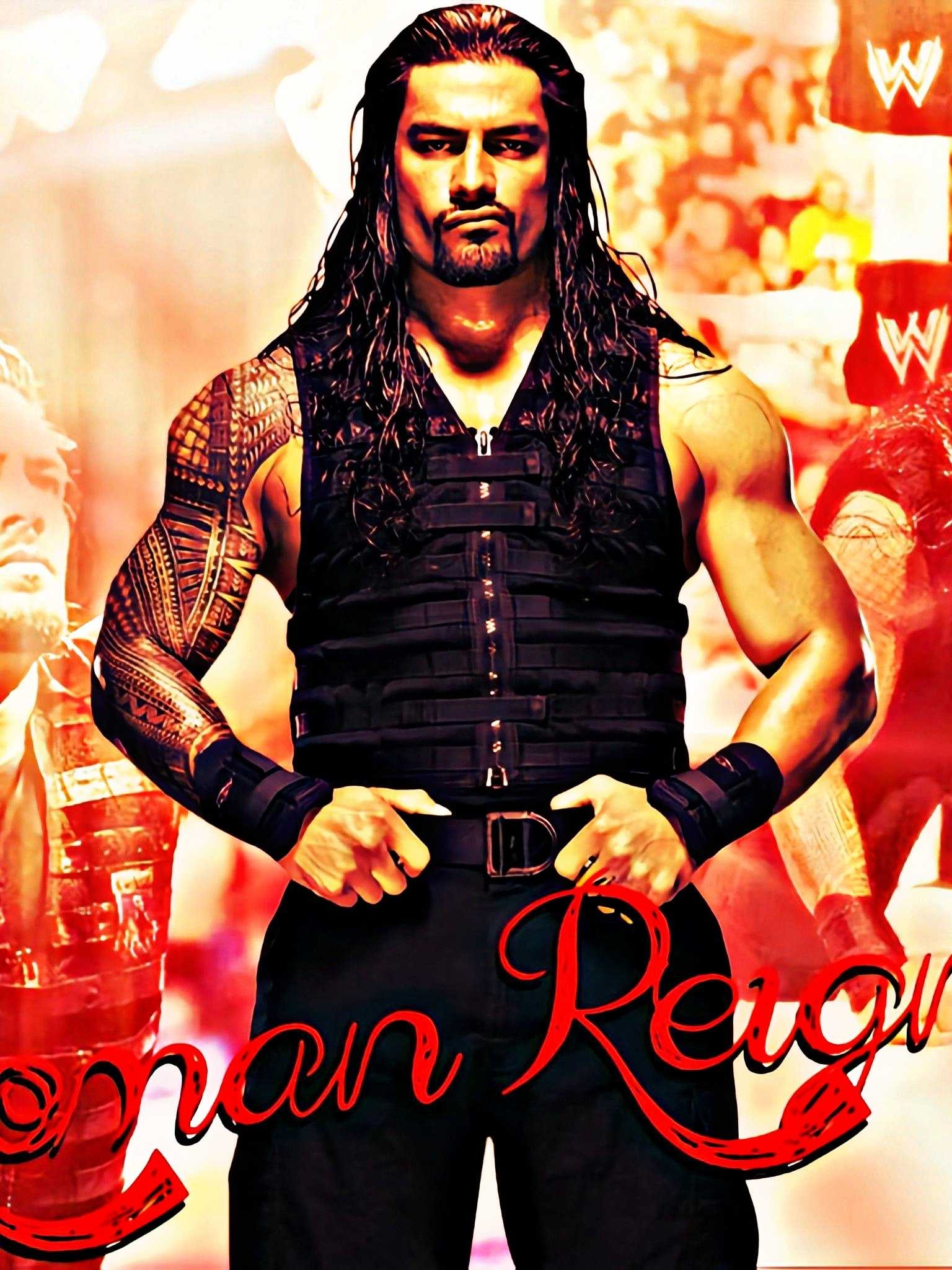 1540x2050 iPhone Roman Reigns Wallpaper, Phone