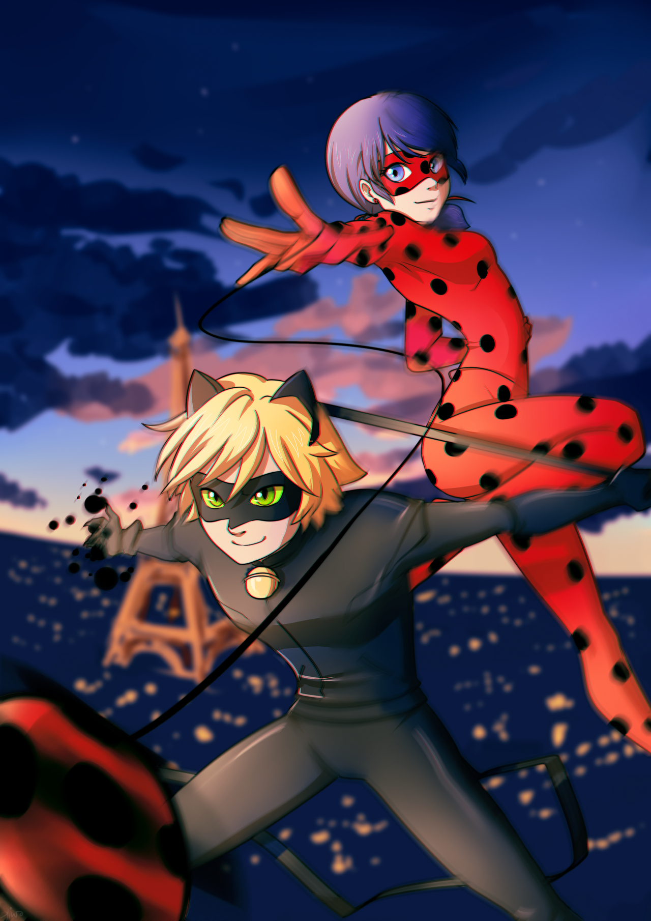 1280x1810 Free download Miraculous Ladybug and Chat Noir by Kiwa007 [] for your Desktop, Mobile & Tablet. Explore Ladybug and Chat Noir Wallpaper. Ladybug and Chat Noir Wallpaper, Miraculous: Tales, Phone