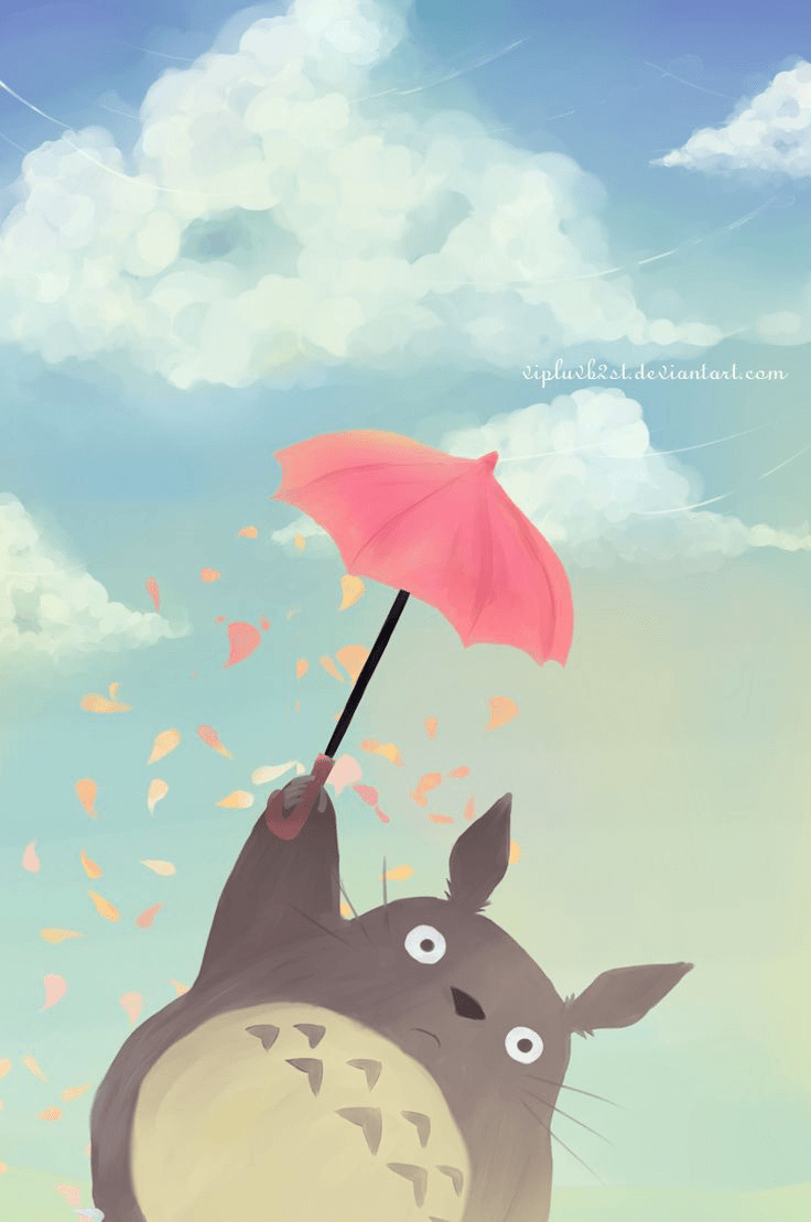 740x1110 Totoro Mobile Wallpaper Free Totoro Mobile Background, Phone