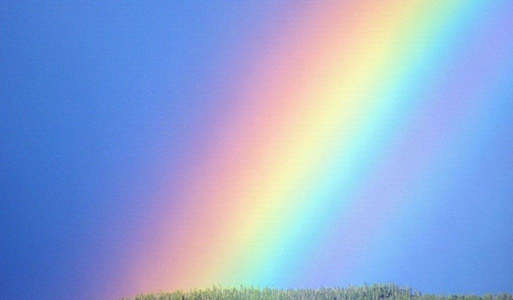 1030x600 Rainbow Wallpaper, Desktop