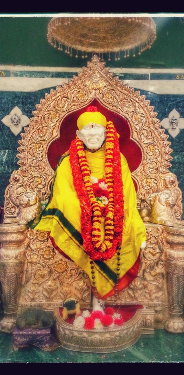 630x1280 Om Sai Ram wallpaper, Phone