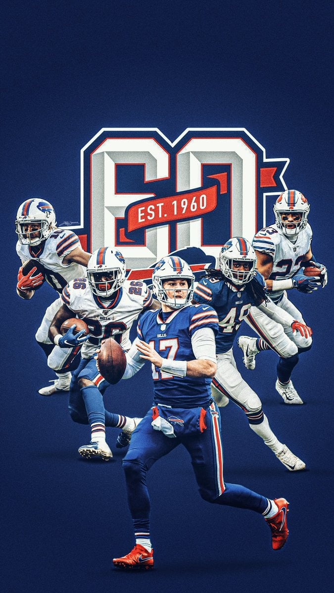 680x1200 Jordan Santalucia Bills 2019 wallpaper mobile and iPhone X sizes #GoBills, Phone