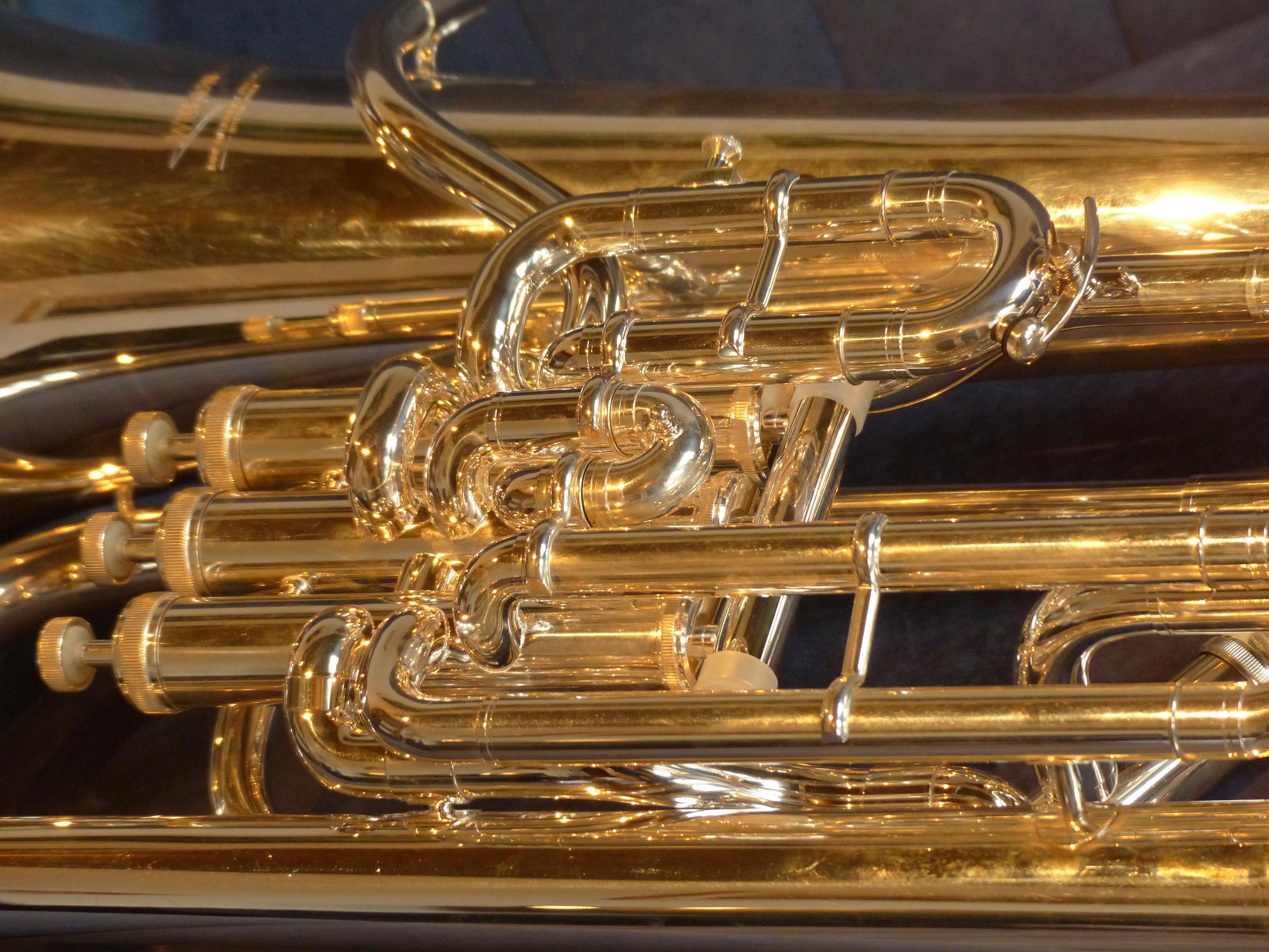 4000x3000 Euphonium, Brass Instrument, Instrument, music, musical instrument, Desktop