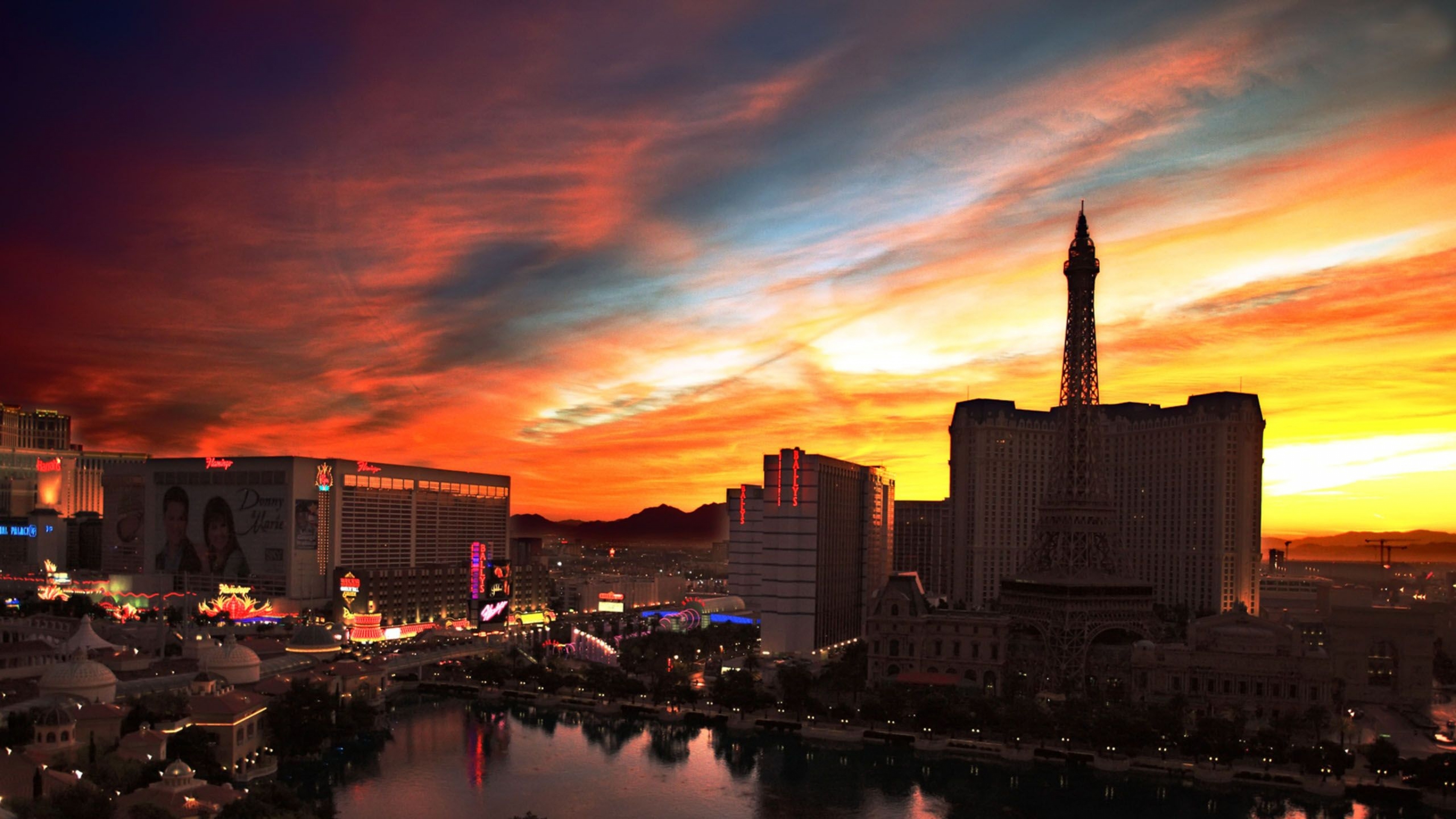 3840x2160 Las Vegas HD Wallpaper, Desktop