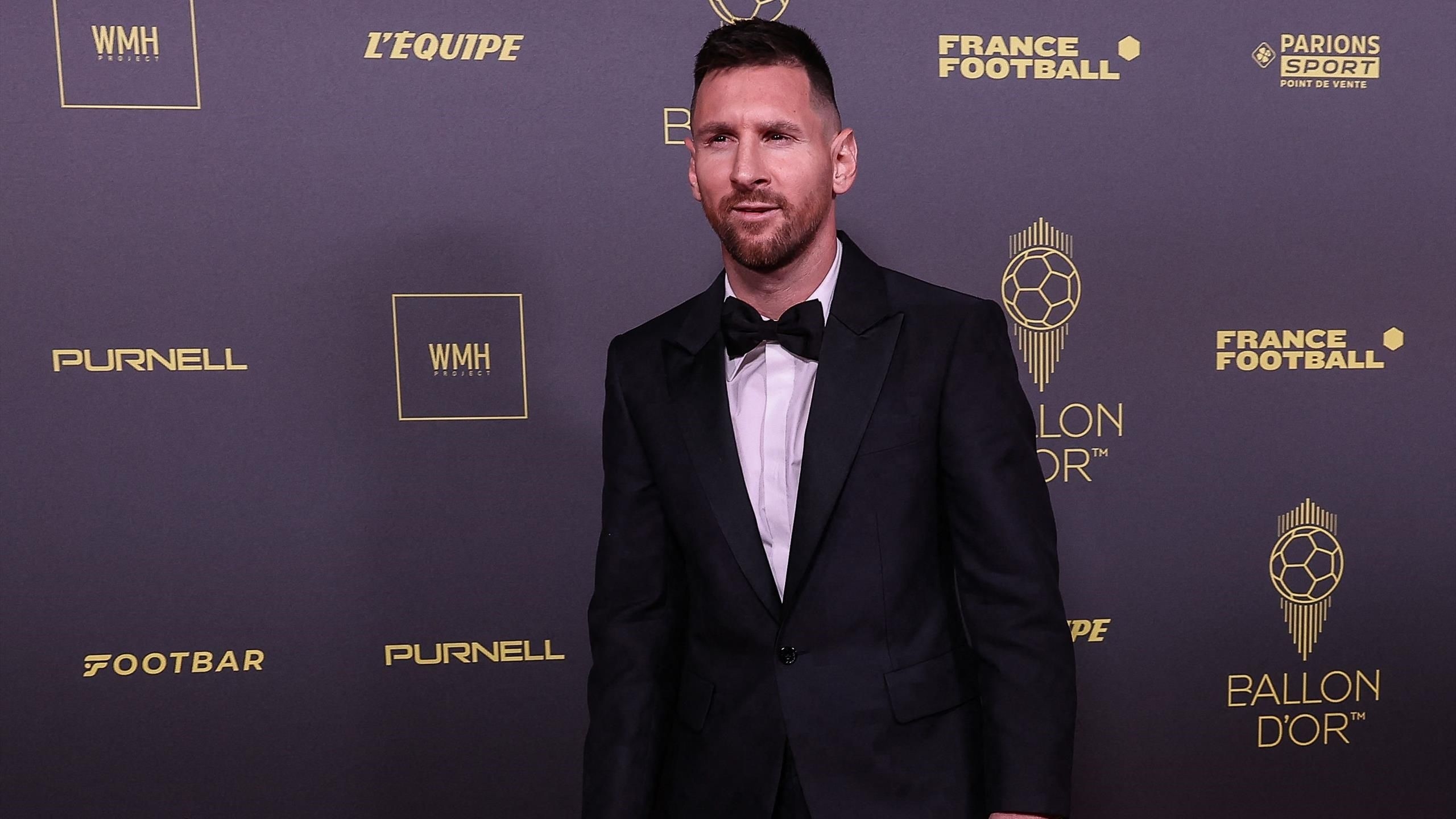 2560x1440 Ballon d'Or 2023 recap Messi and Aitana Bonmati pick up the top awards; Jude Bellingham wins Kopa Trophy, Desktop