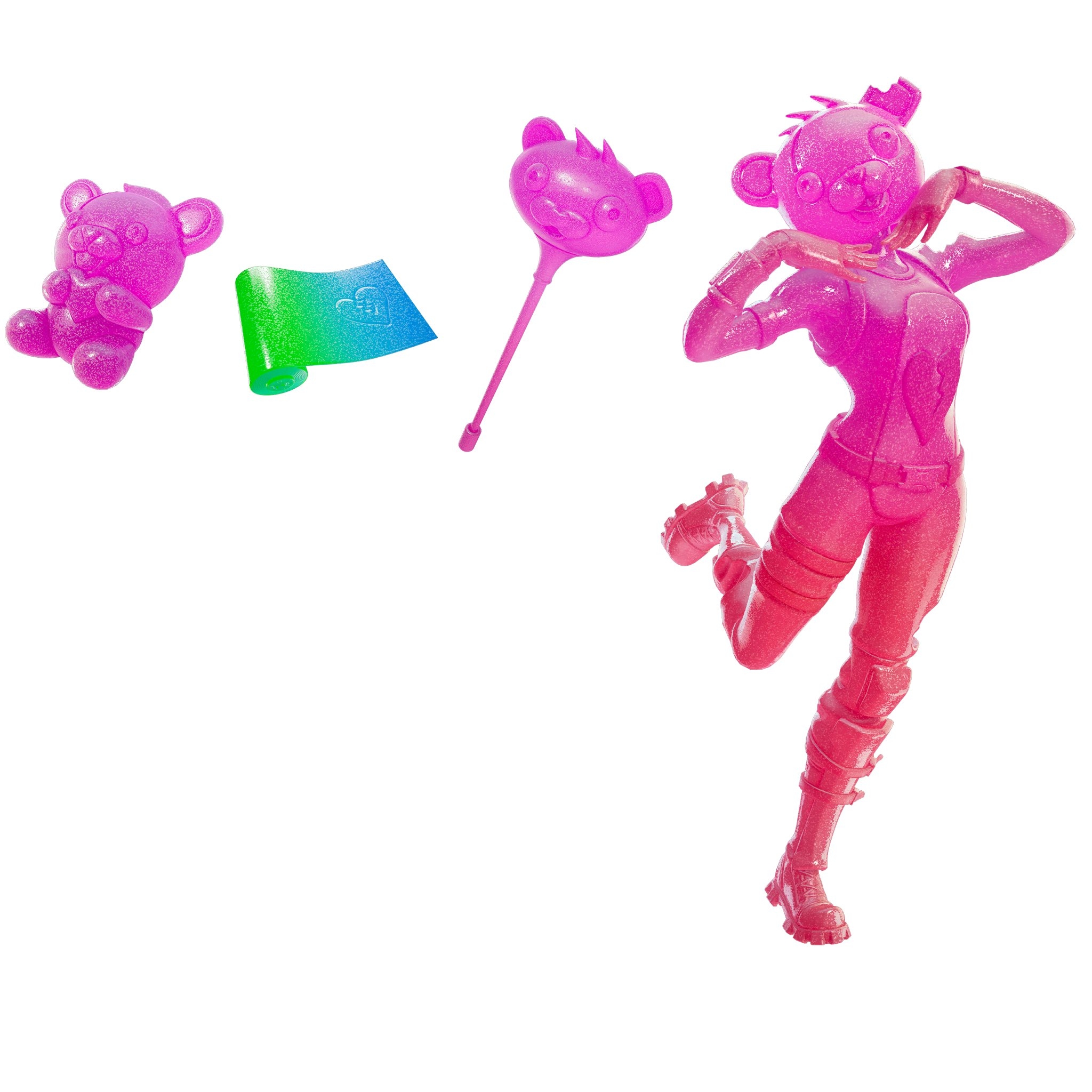 2050x2050 Gummi Team Leader Fortnite wallpaper, Phone