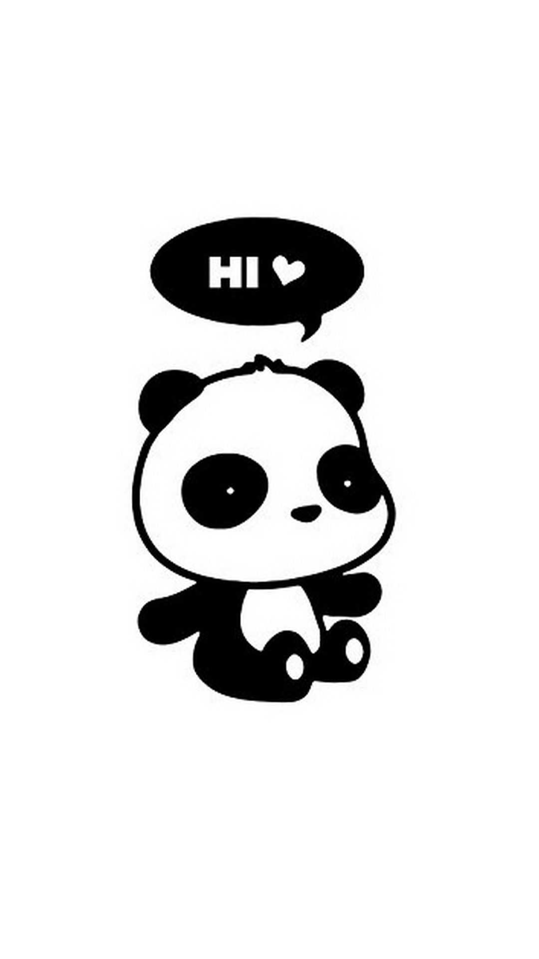 1080x1920 Kawaii Panda Wallpaper. Chibi Panda Phone, Phone