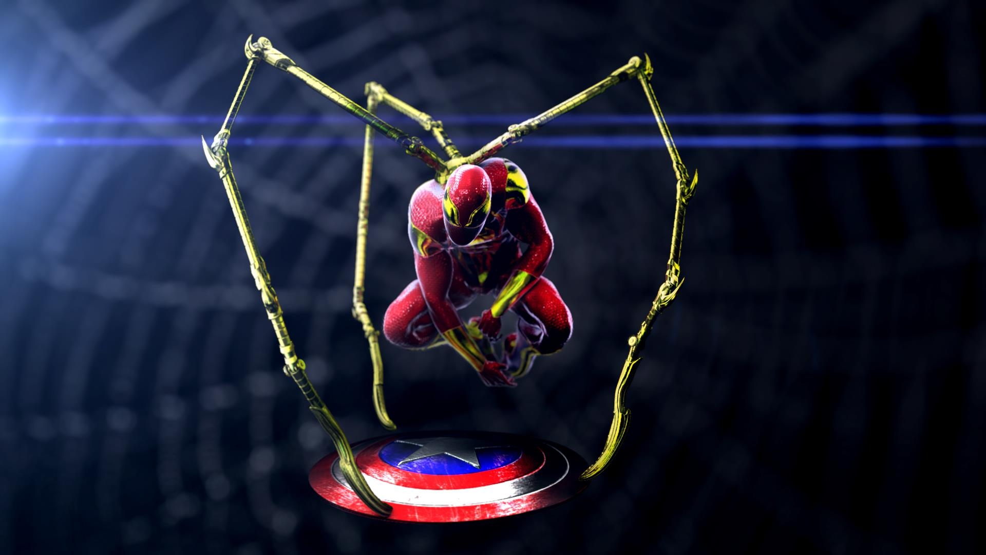 1920x1080 Iron Spider Man Wallpaper. Iron Man, Desktop