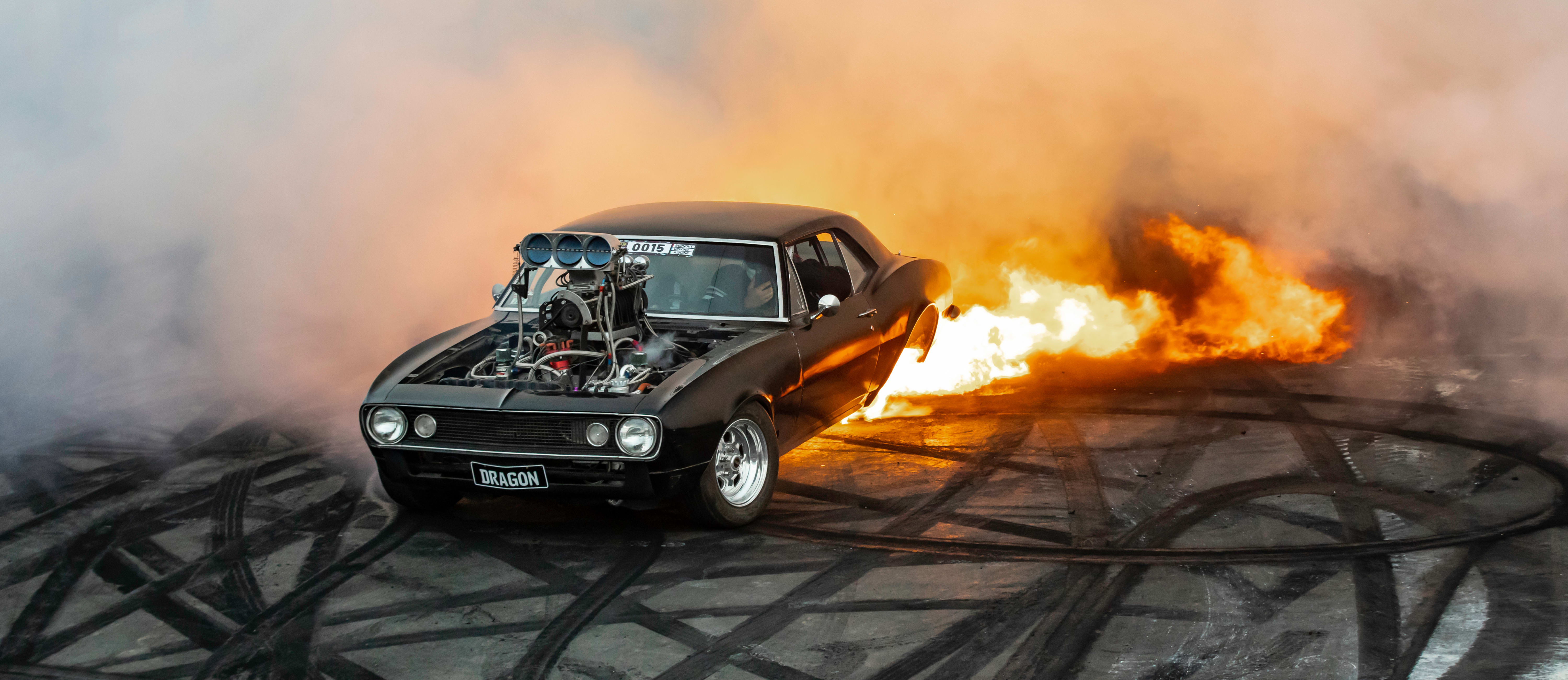 6000x2610 Burnout Masters Shootout 34 Results & Gallery, Dual Screen