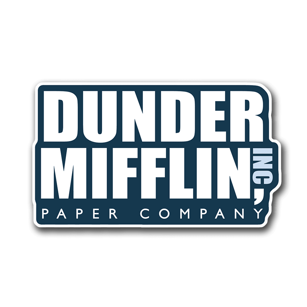 1000x1000 Download Free png Dunder Mifflin Logo Png image, Phone