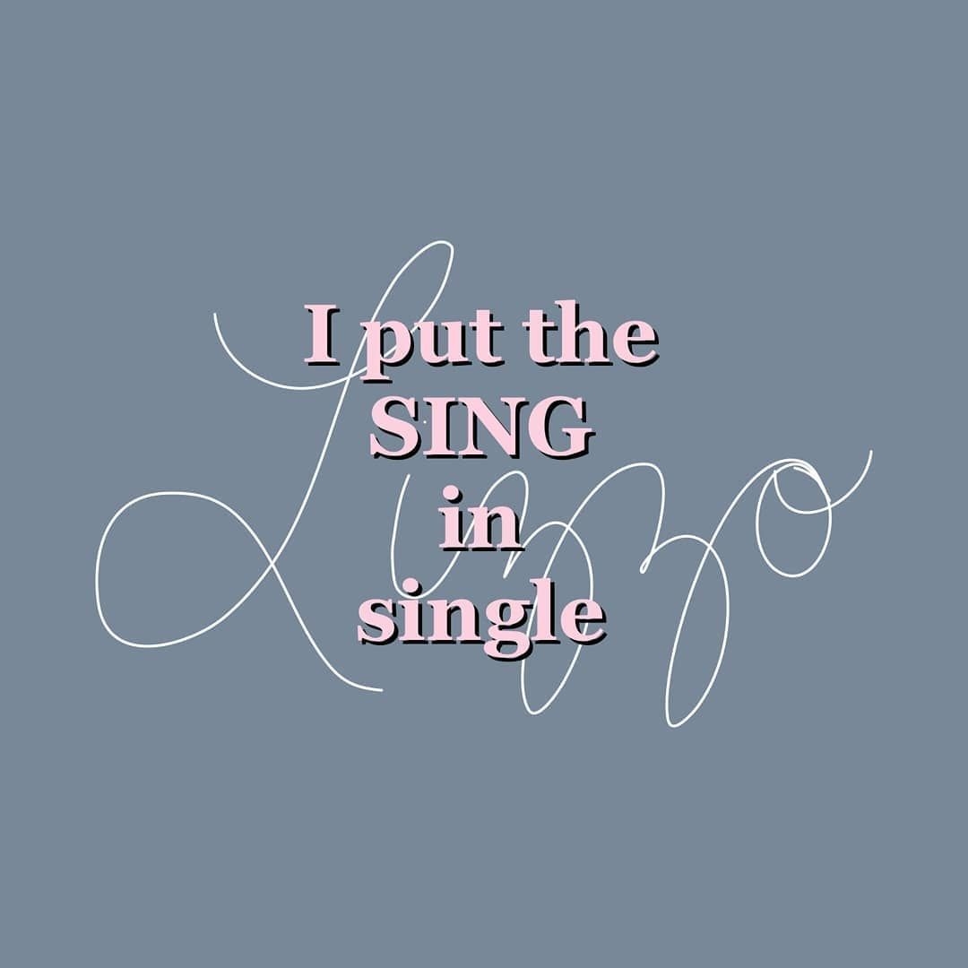 1080x1080 I put the sing in single #lizzo #typography #cozyreverie #artbyamywatkins #musiclyrics #selflove. Im single quotes, Singer quote, Inspirational quotess, Phone