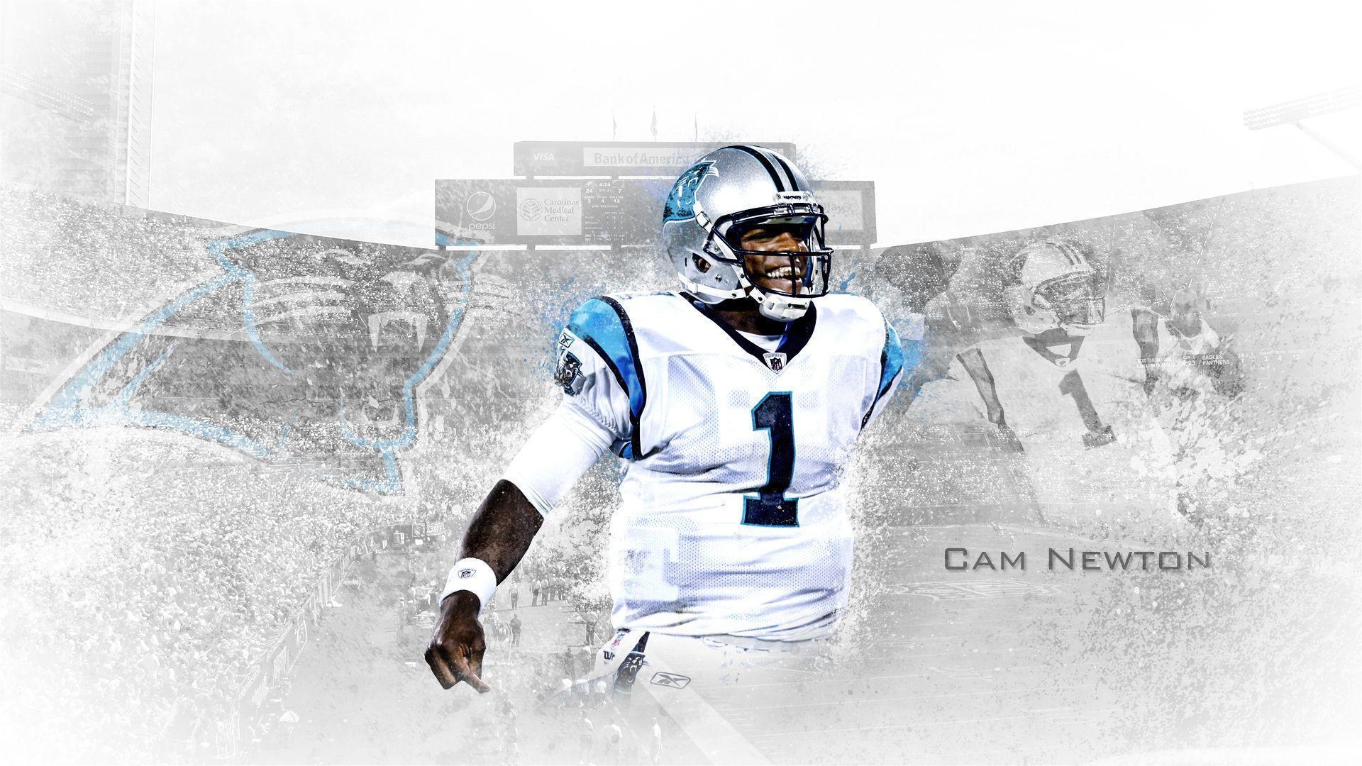 1920x1080 Cam Newton Wallpaper HD. Wallpaper, Background, Image, Art, Desktop