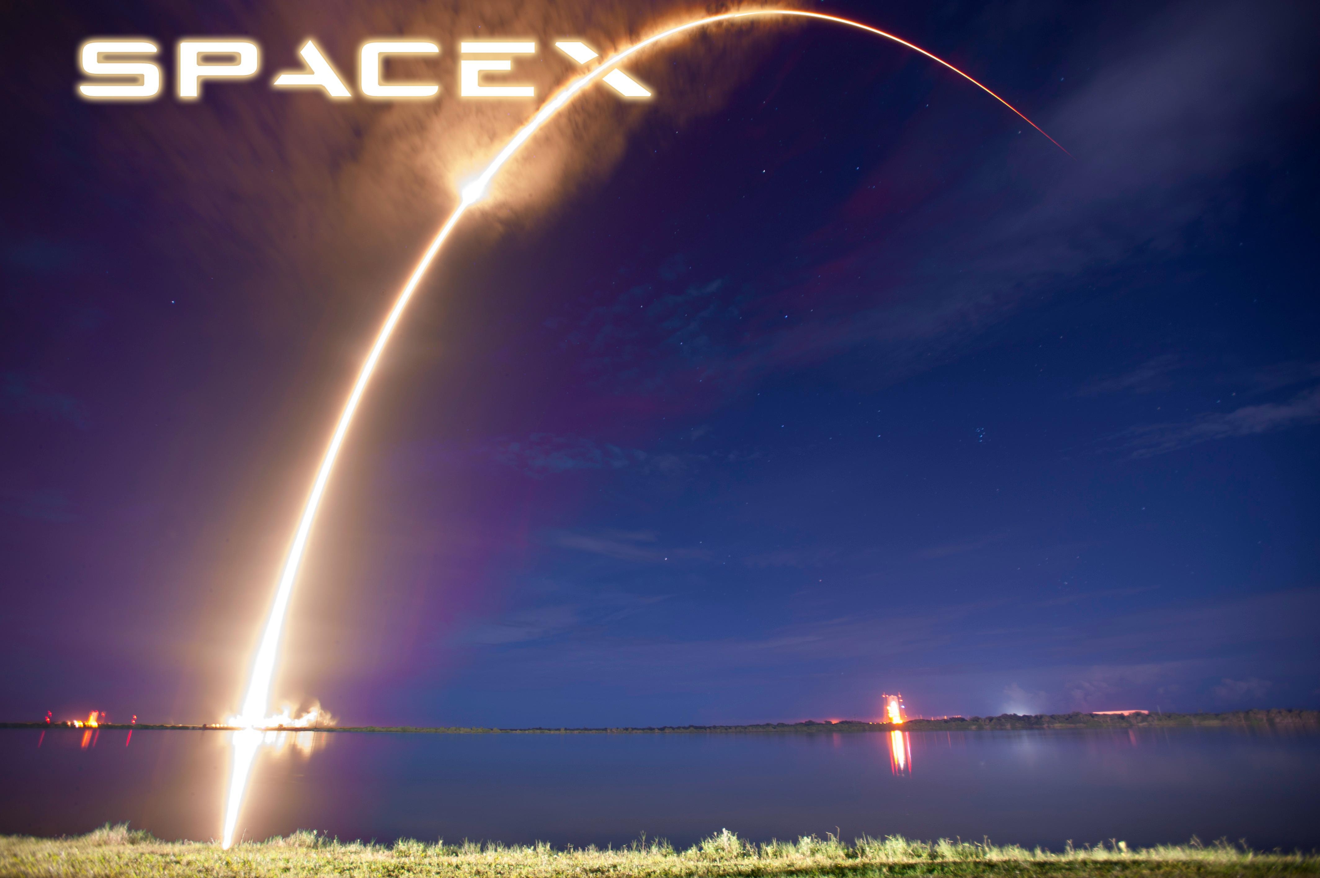 4260x2840 I noticed the Space X logo matches exactly with the Falcon 9, Desktop