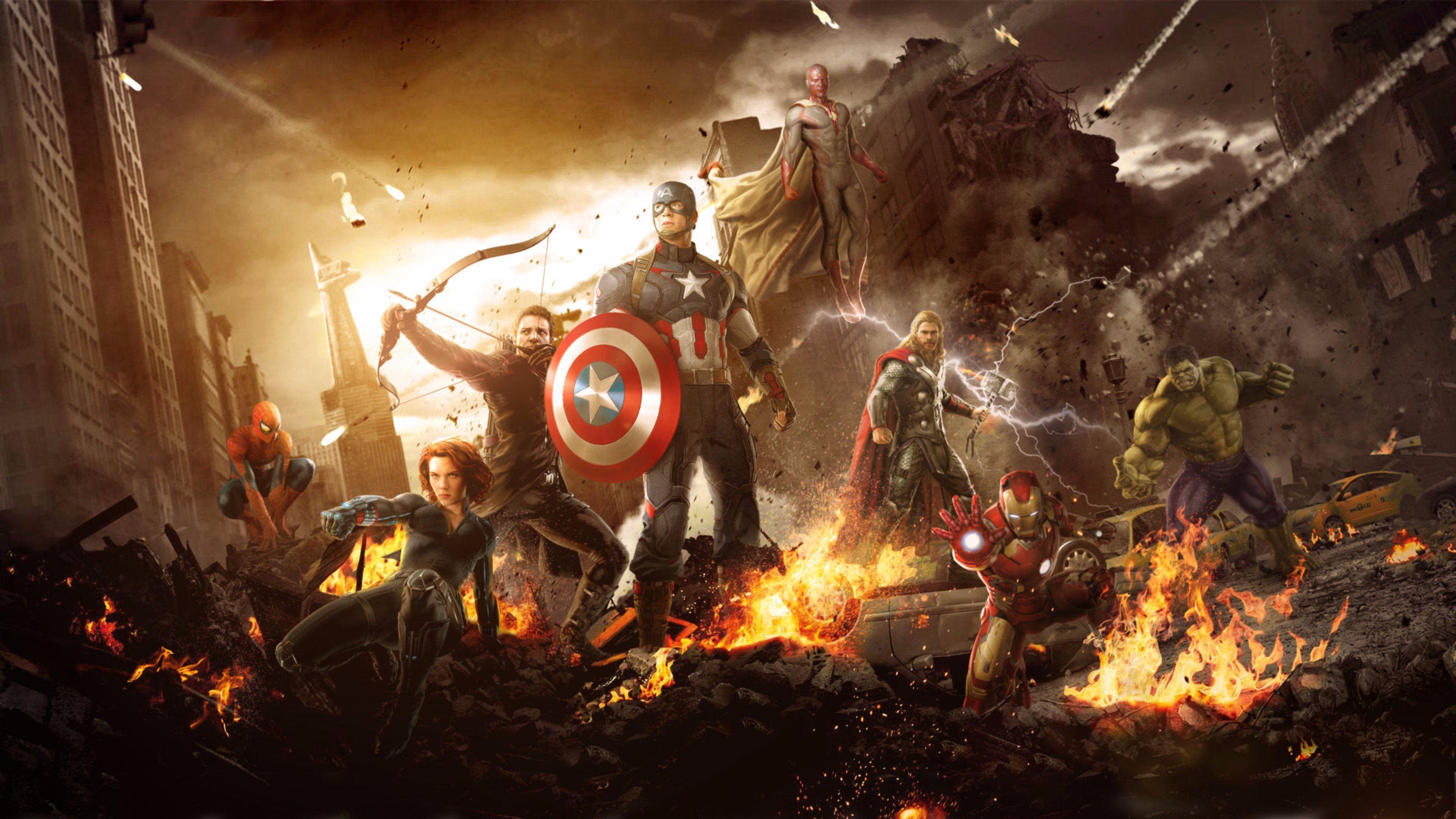 3840x2160 New 4K Avengers Age of Ultron Wallpaper. Free 4K Wallpaper, Desktop