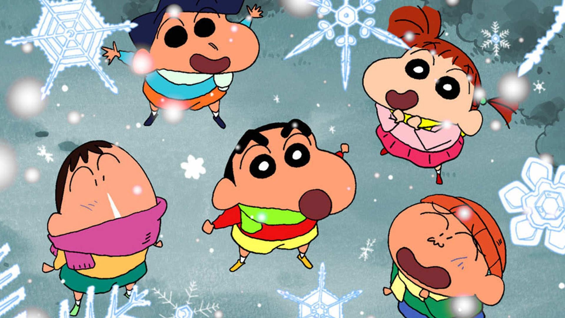 1920x1080 Crayon Shin Chan And Friends Cartoon Wallpaper HD Widescreen Desktop, Desktop