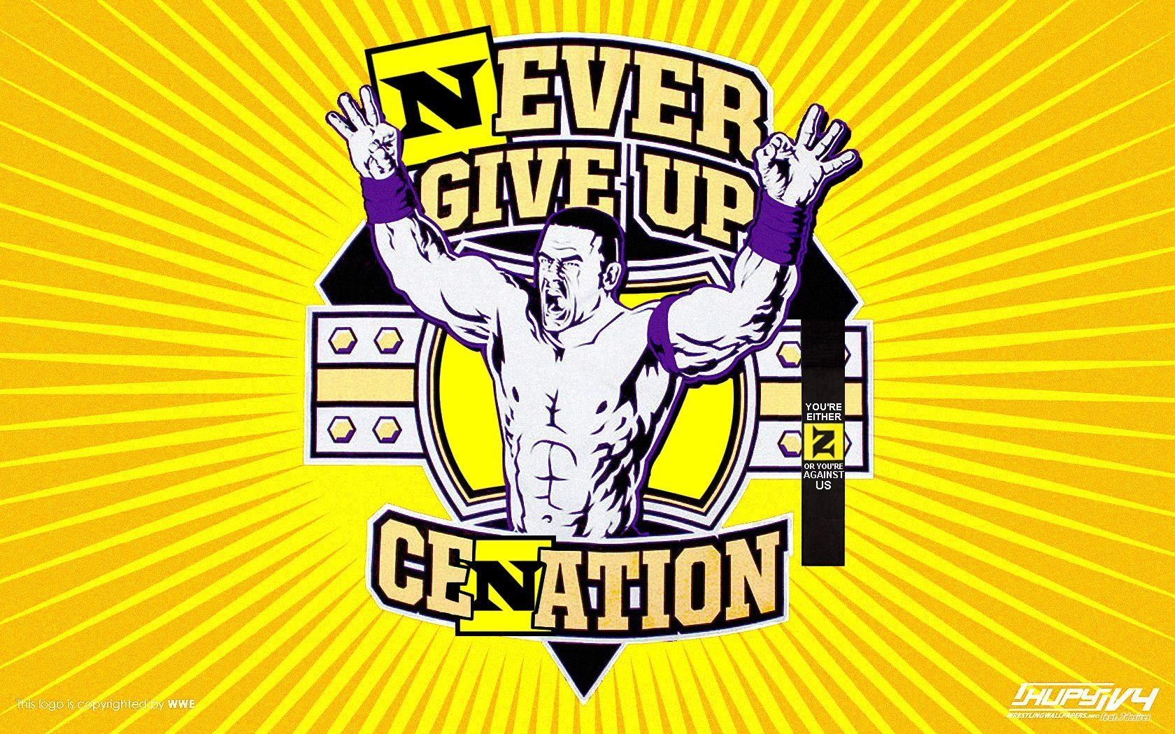 1680x1050 John Cena Never Give Up Image HD, Desktop