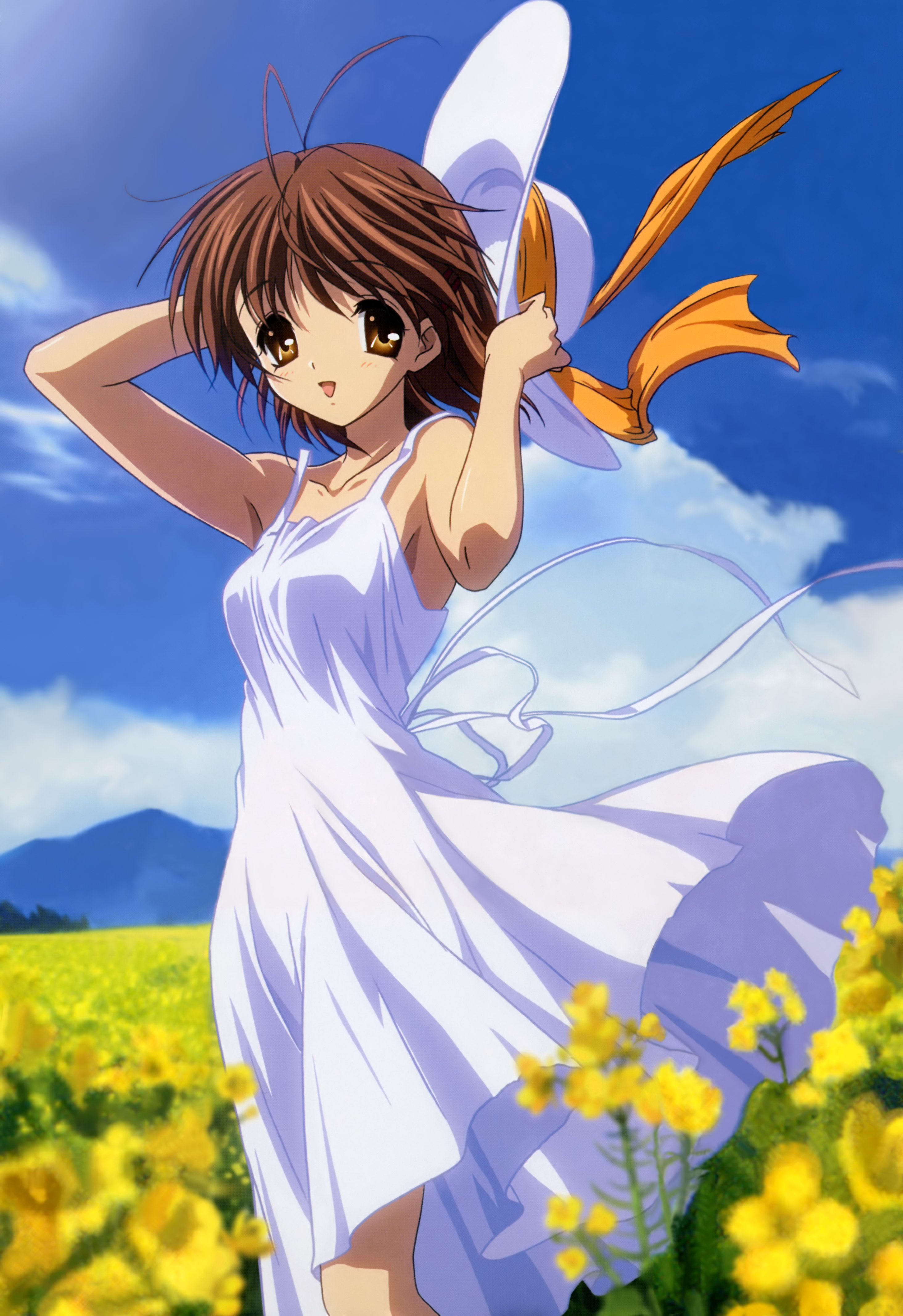 2930x4270 Furukawa Nagisa Anime Image Board, Phone