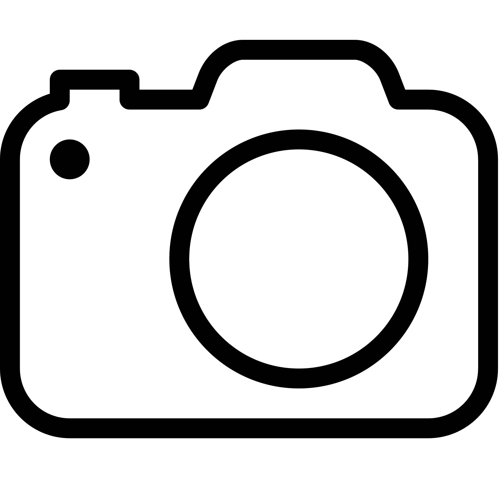 1600x1600 White Camera Icon Icon Library, Phone