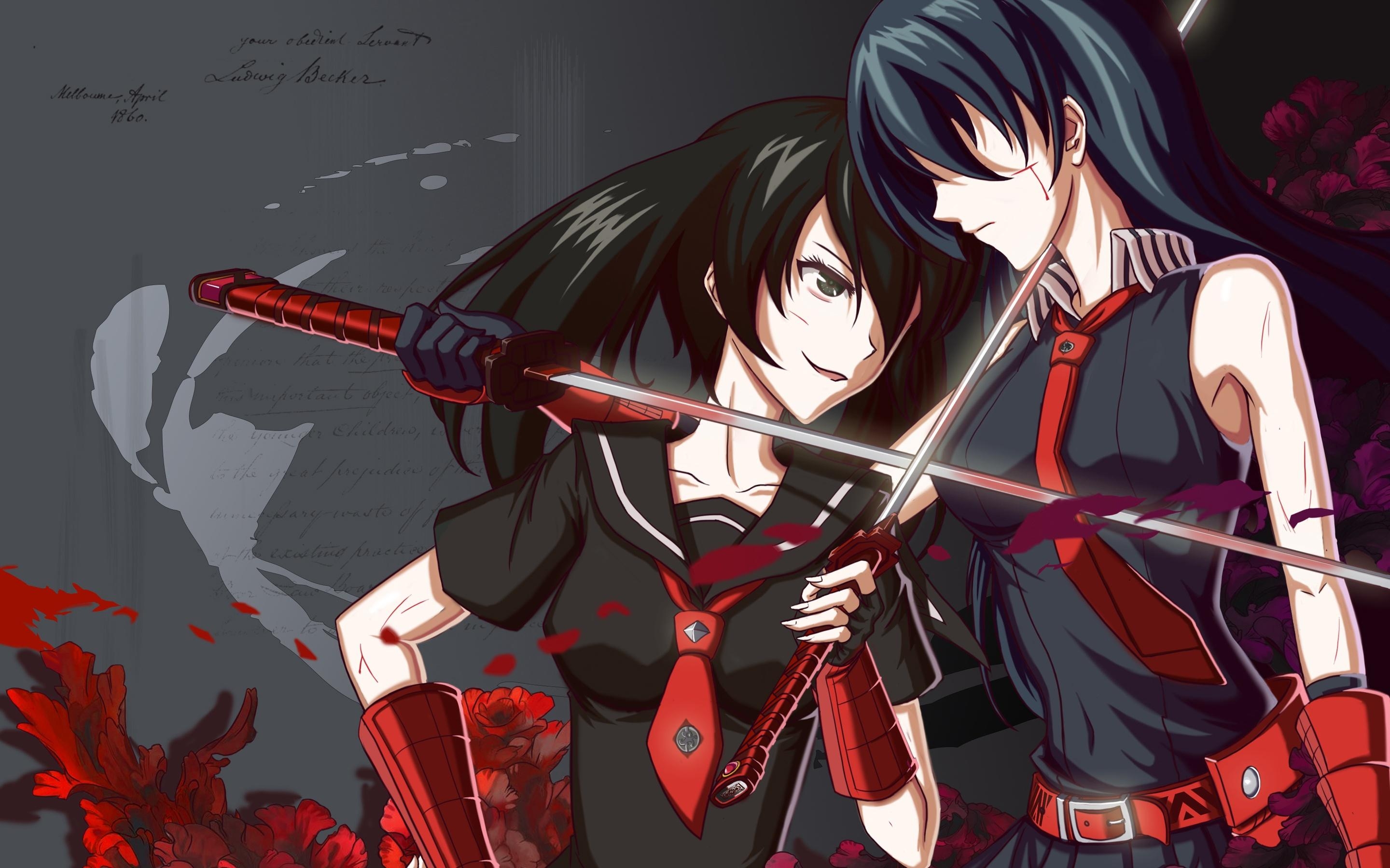 2880x1800 Kurome (Akame Ga Kill!) HD Wallpaper, Desktop