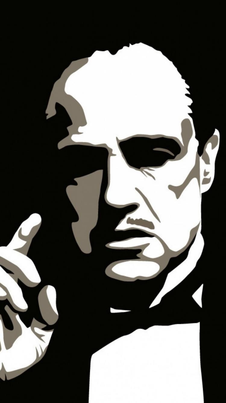 750x1340 God the godfather wallpaper 11430, Phone