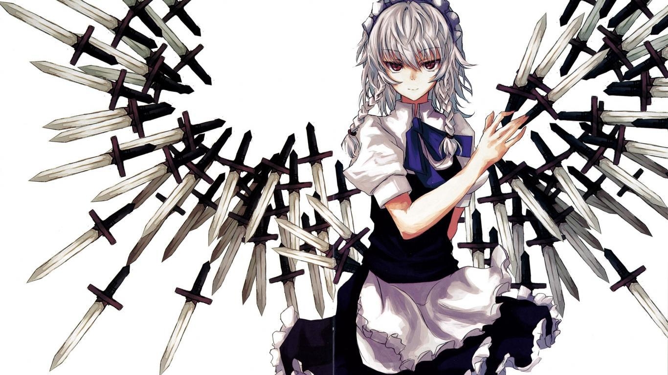 1370x770 Sakuya Izayoi. Death Battle Fanon, Desktop