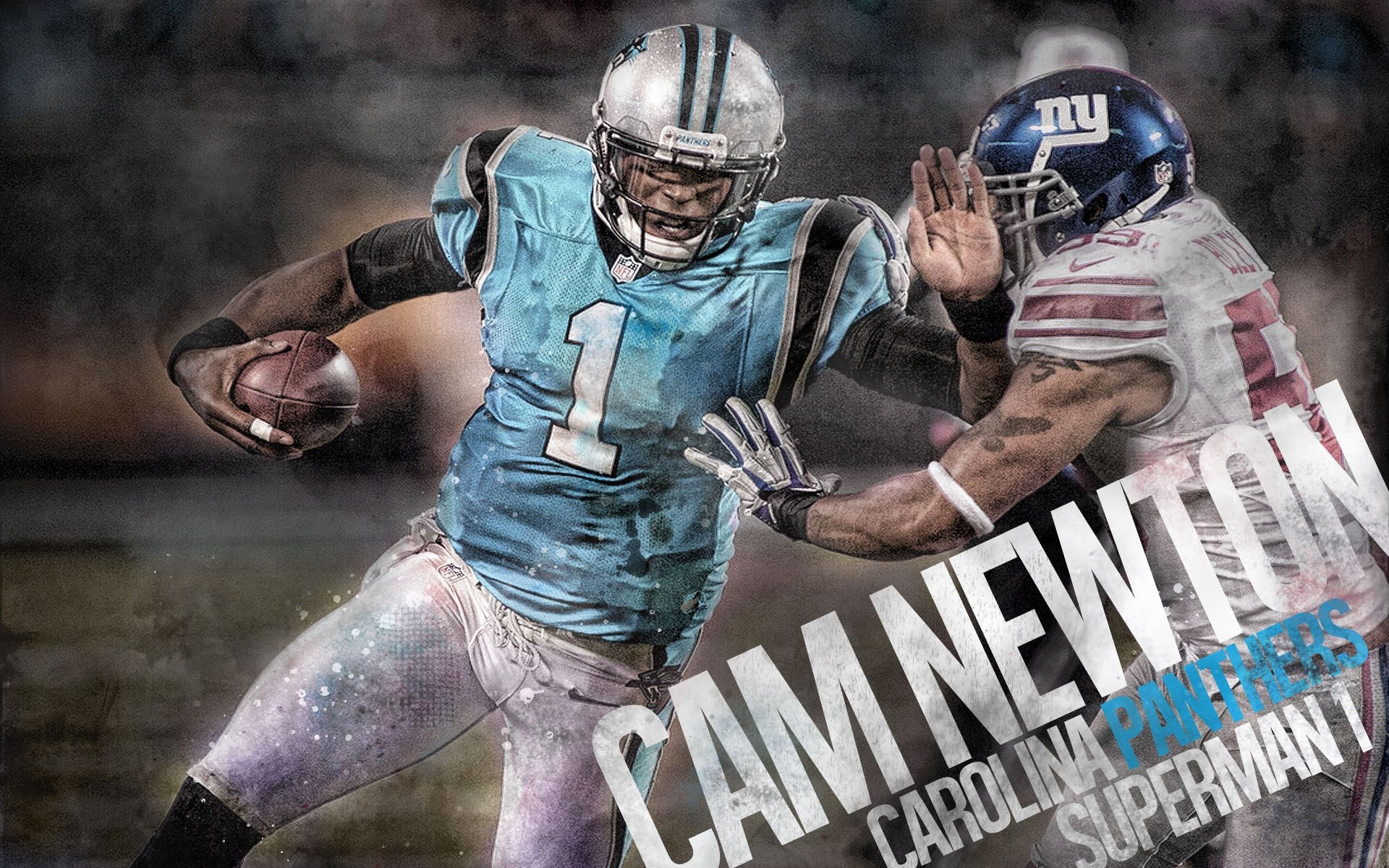 1920x1200 Wallpaper of Cam Newton, Desktop