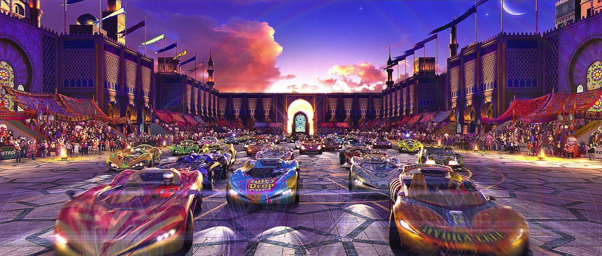 1920x820 Speed Racer Movie Wallpaper, Dual Screen