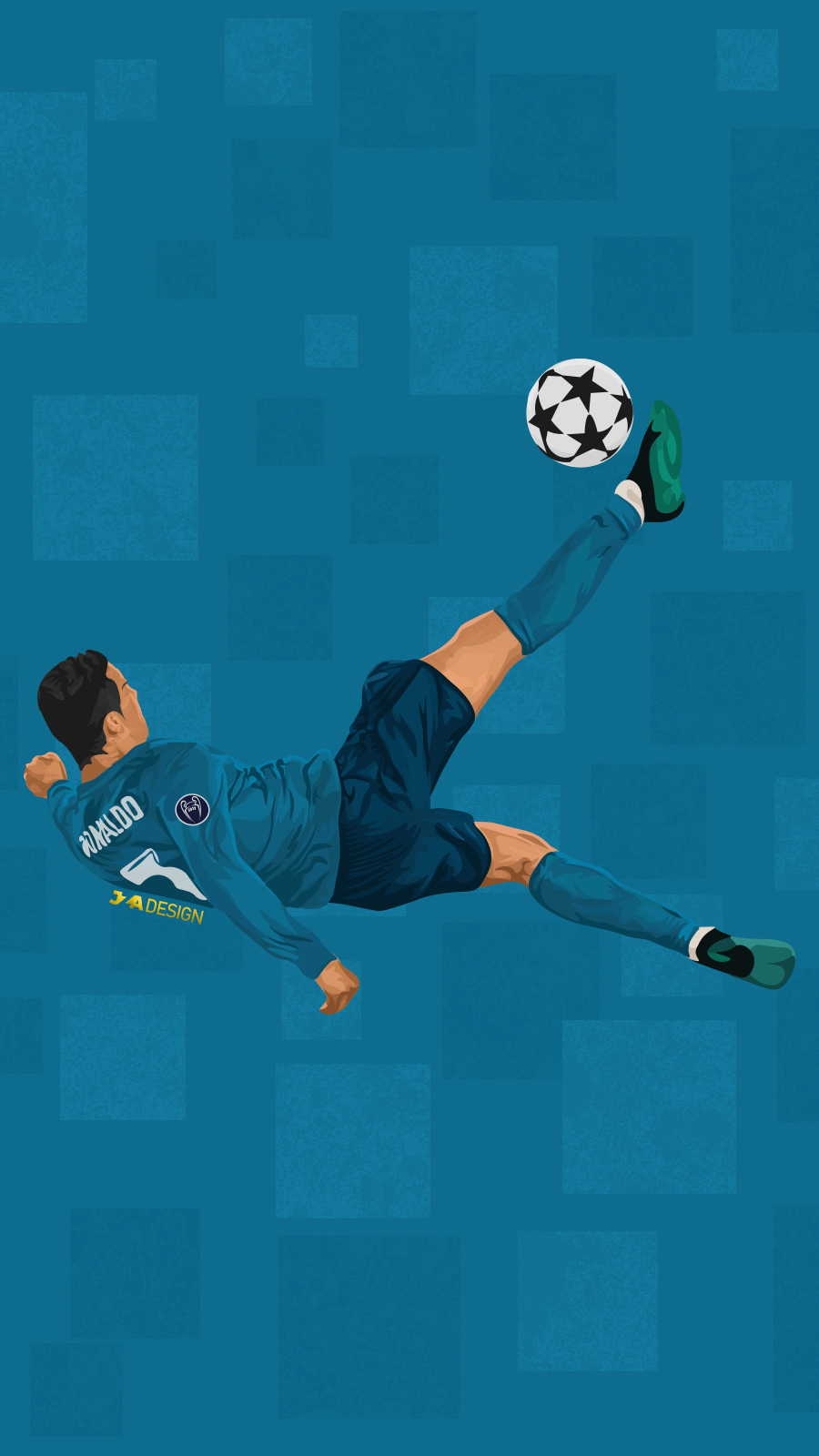 900x1600 Cartoon Messi And Cristiano Ronaldo Wallpaper, Phone