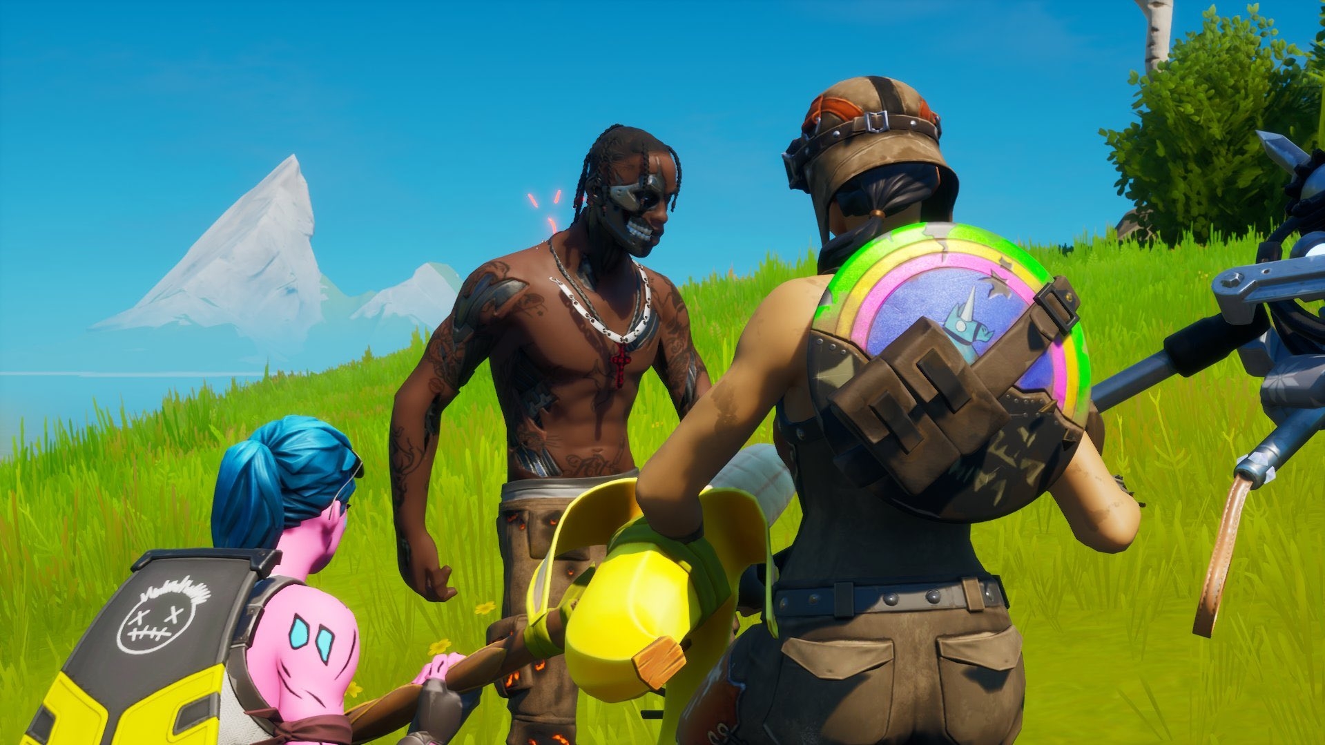 1920x1080 Travis Scott Fortnite wallpaper, Desktop