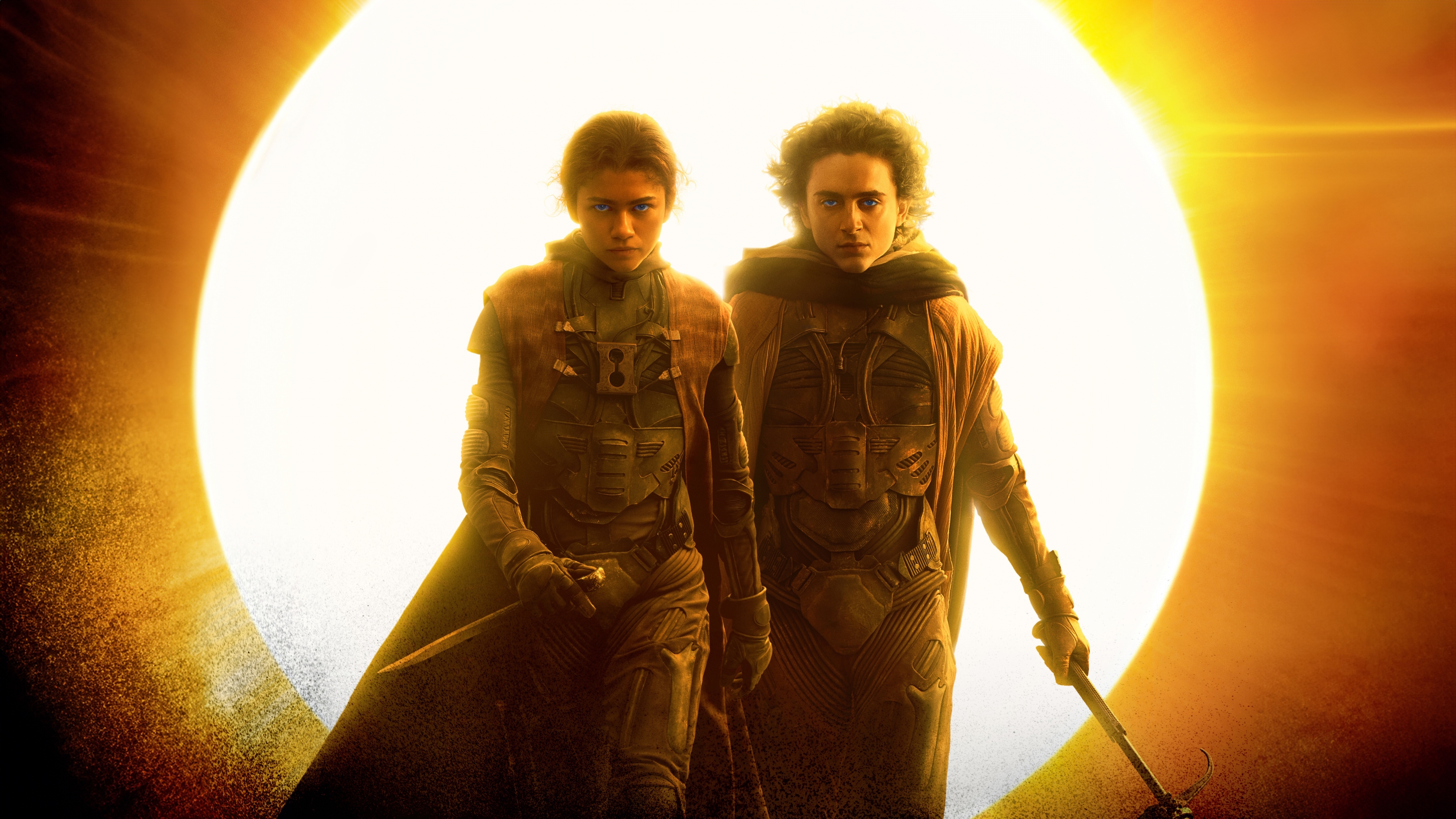 4480x2520 Zendaya & Timothée Chalamet in Dune 2, Desktop