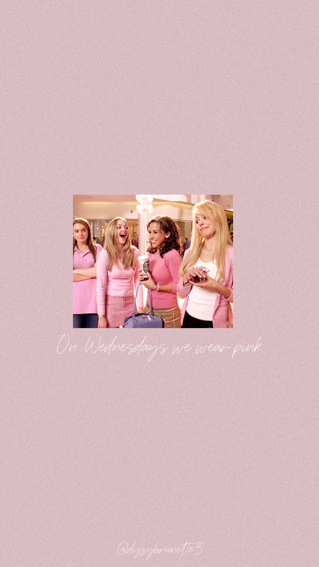 1080x1920 Aesthetic Mean Girls iPhone Wallpaper, Phone