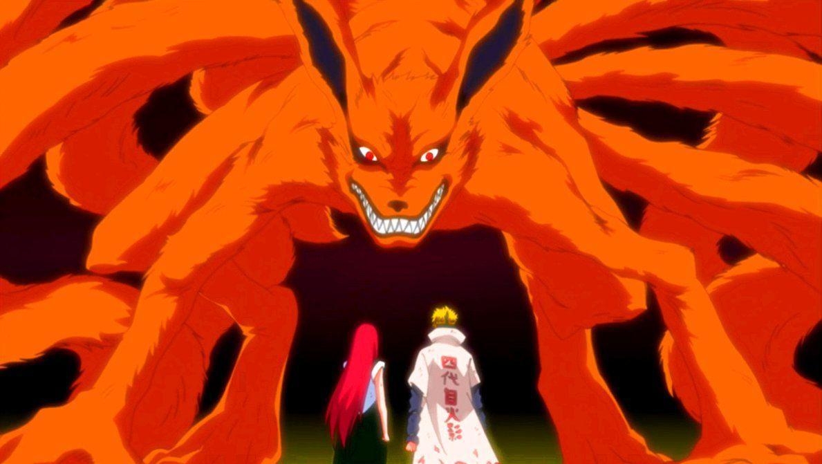 1190x680 Kyubi Vs Minato And Kushina Wallpaper HD, Desktop