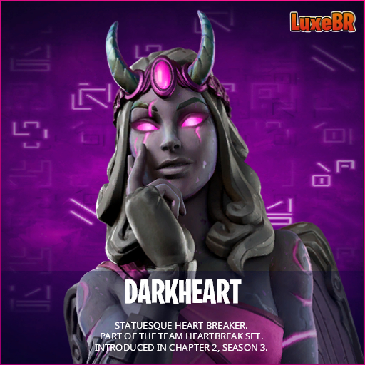 520x520 Darkheart Fortnite wallpaper, Phone