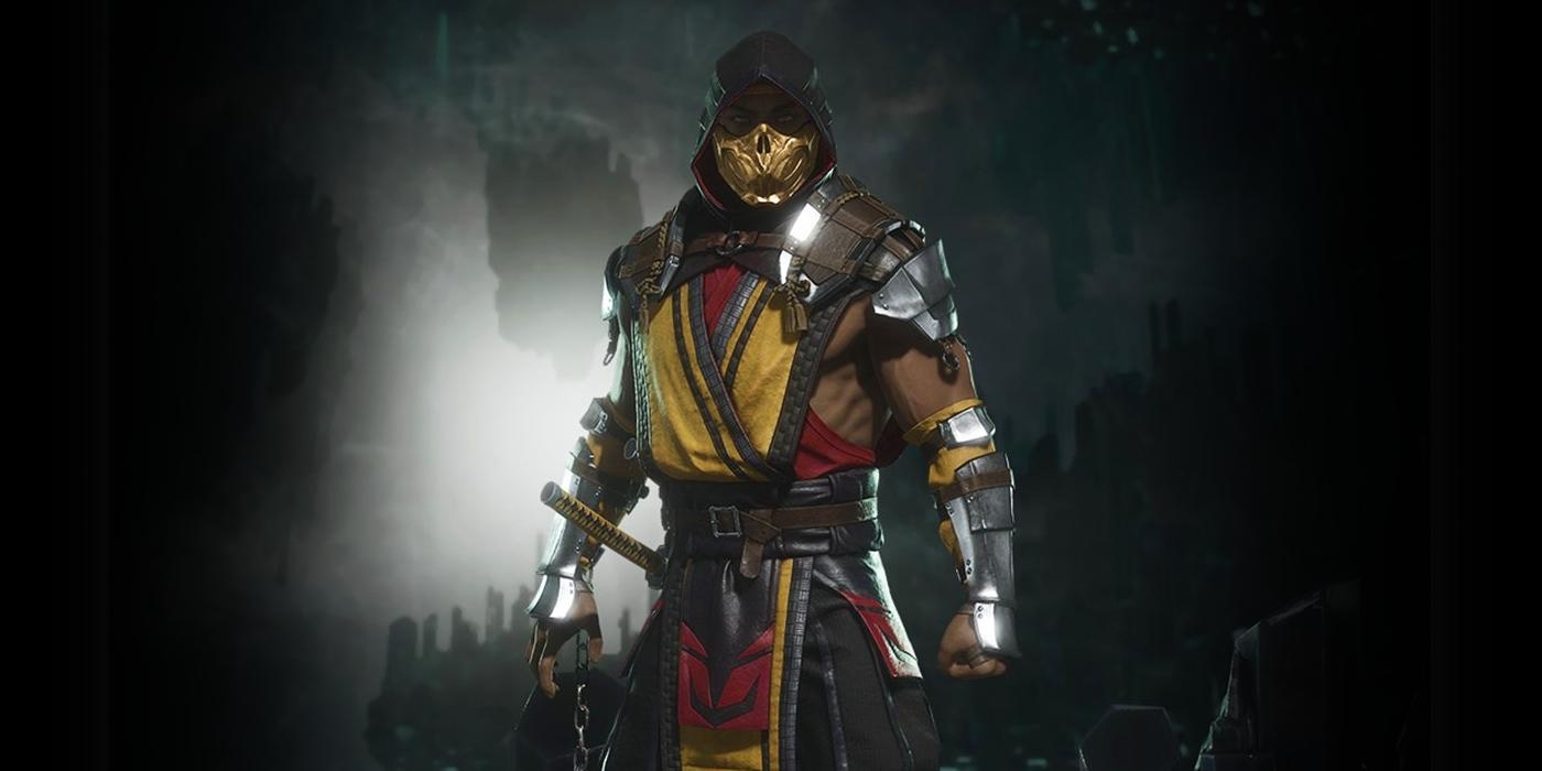 1400x700 Mortal Kombat 11 Reveals Scorpion, Raiden, & Shao Kahn, Dual Screen