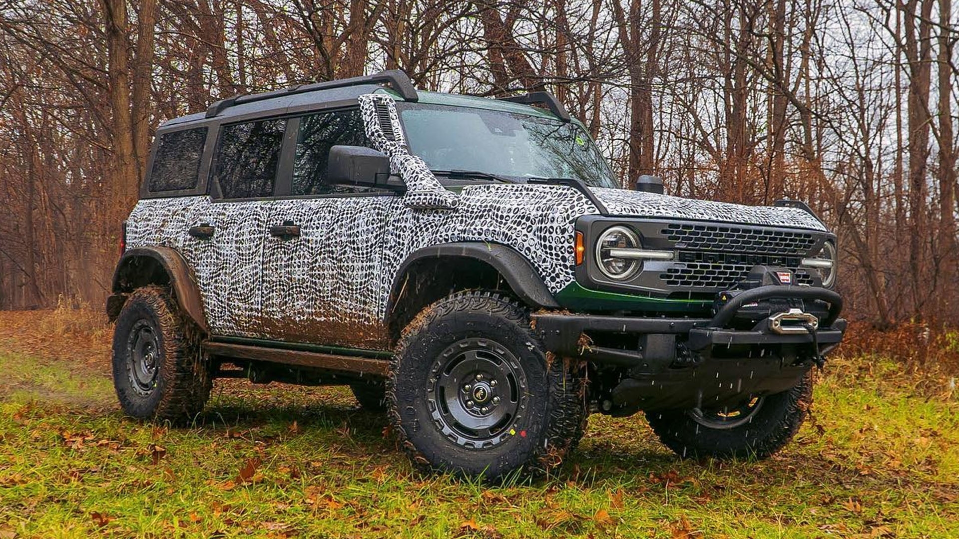 1920x1080 2022 Ford Bronco Everglades: Look at That Factory Snorkel, Desktop