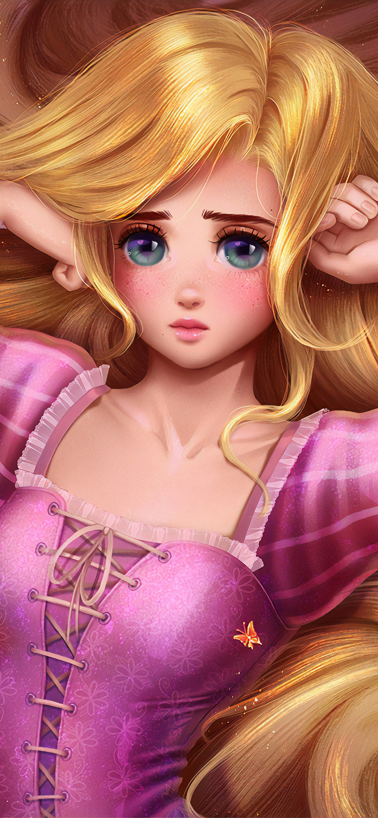 1250x2690 Rapunzel Disney Princess 4k iPhone XS MAX HD 4k Wallpaper, Image, Background, Photo and Picture, Phone