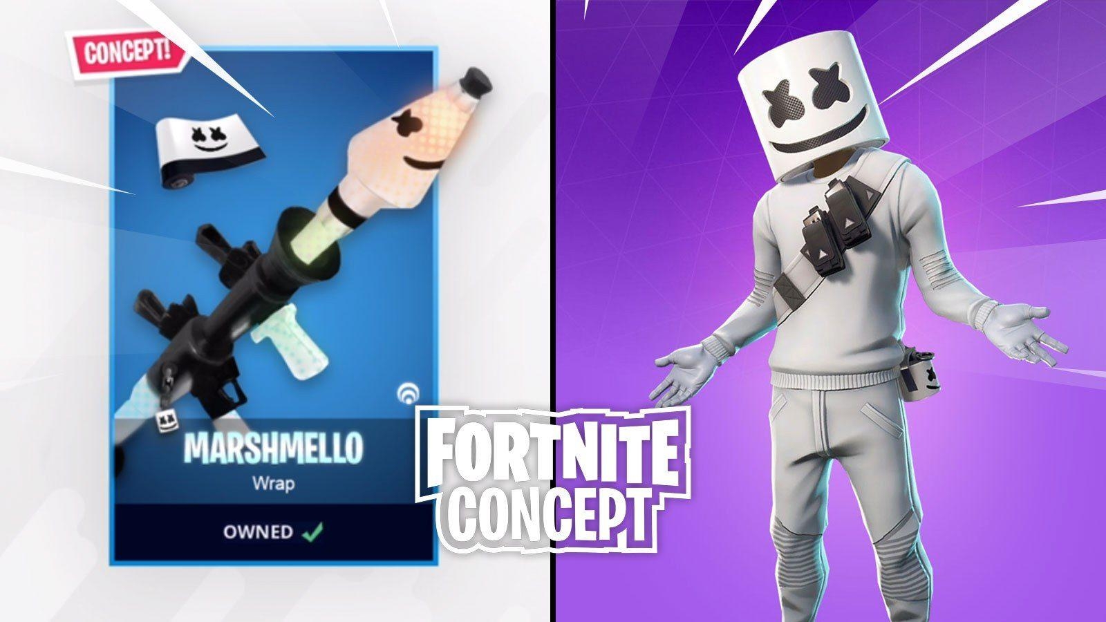 1600x900 Marshmello Fortnite wallpaper, Desktop