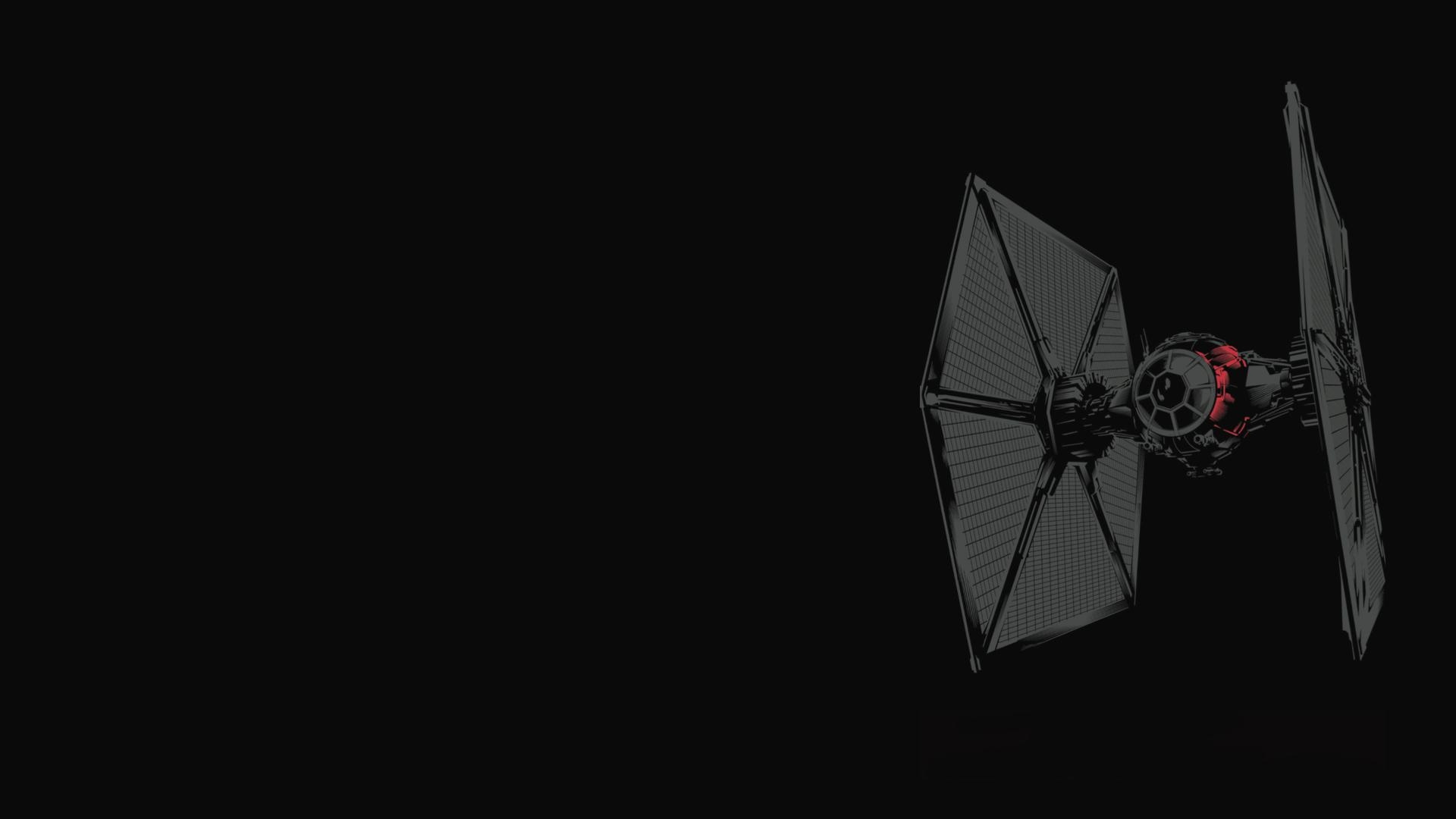 1920x1080 I made a wallpaper out of that TIE Fighter image from the toy leak, Desktop