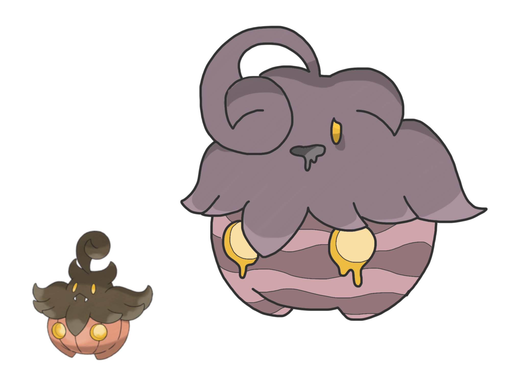 2050x1540 I made a Pumpkaboo variant based on a Pumpkaboo breeding with a, Desktop