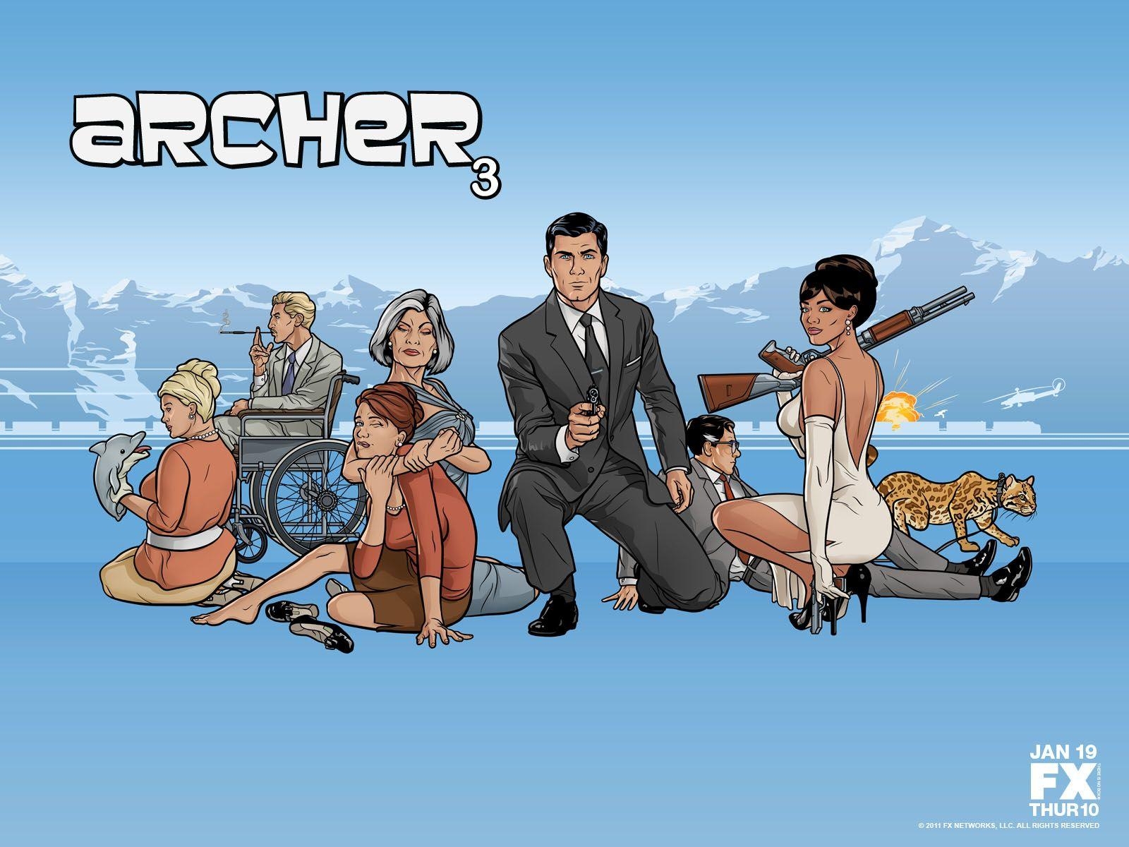 1600x1200 Archer Poster Wallpaper and Background Imagex1200, Desktop