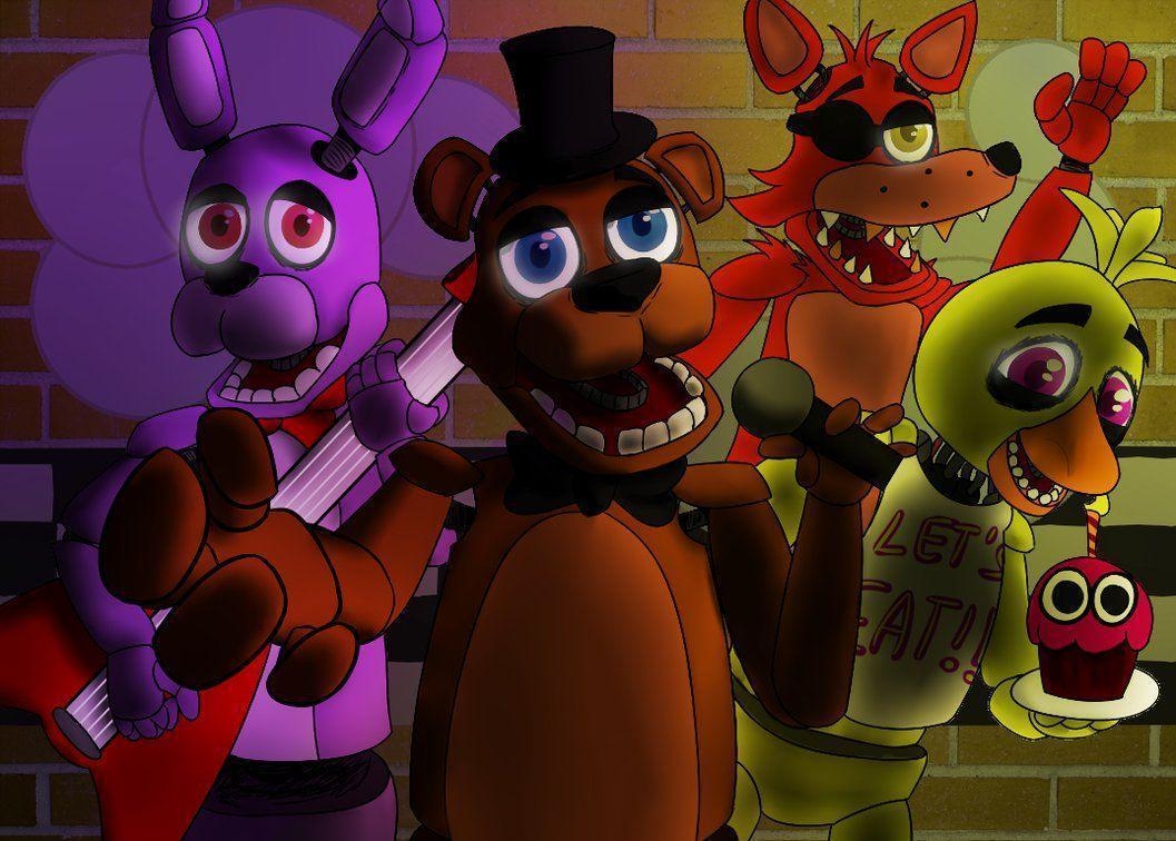 1060x760 Freddy And The Fazbear Band By Were Felidae, Desktop