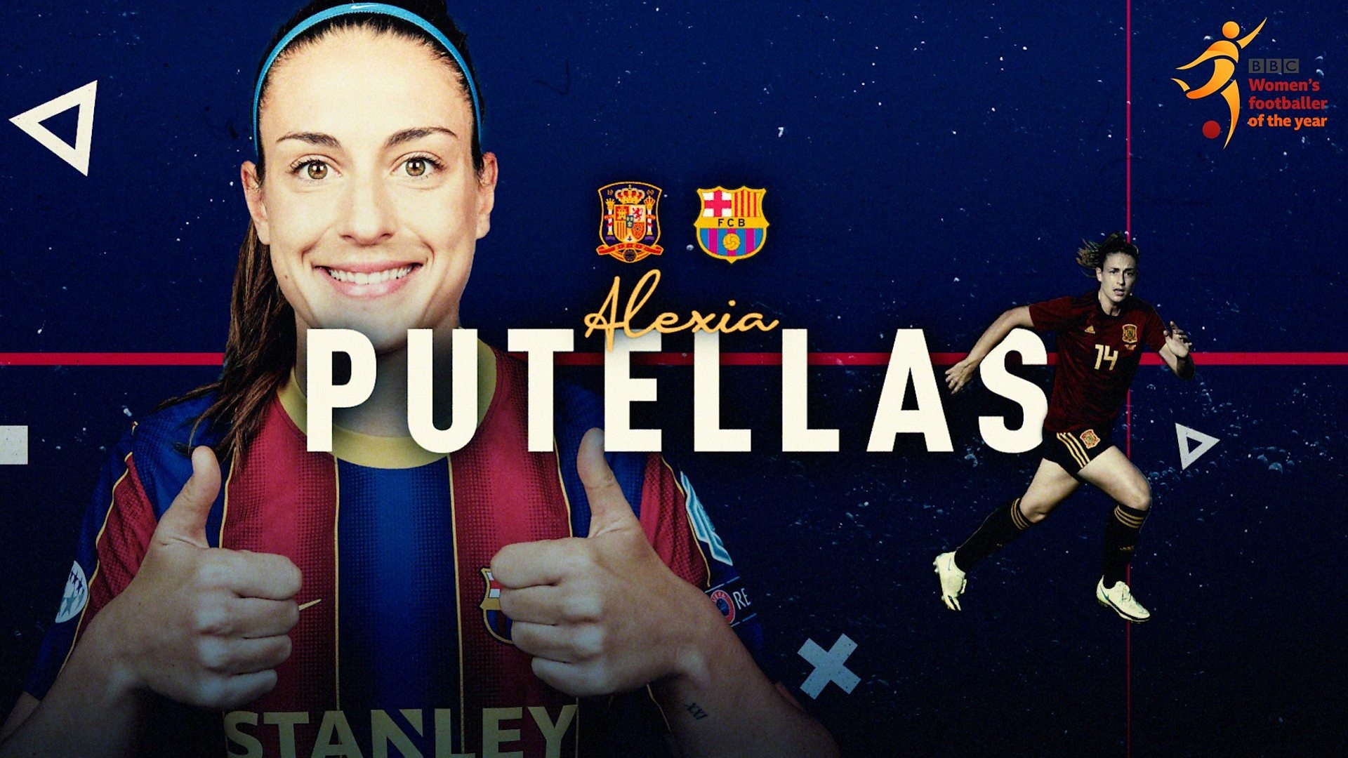 1920x1080 BBC Women's Footballer of the Year 2021: Alexia Putellas profile, Desktop