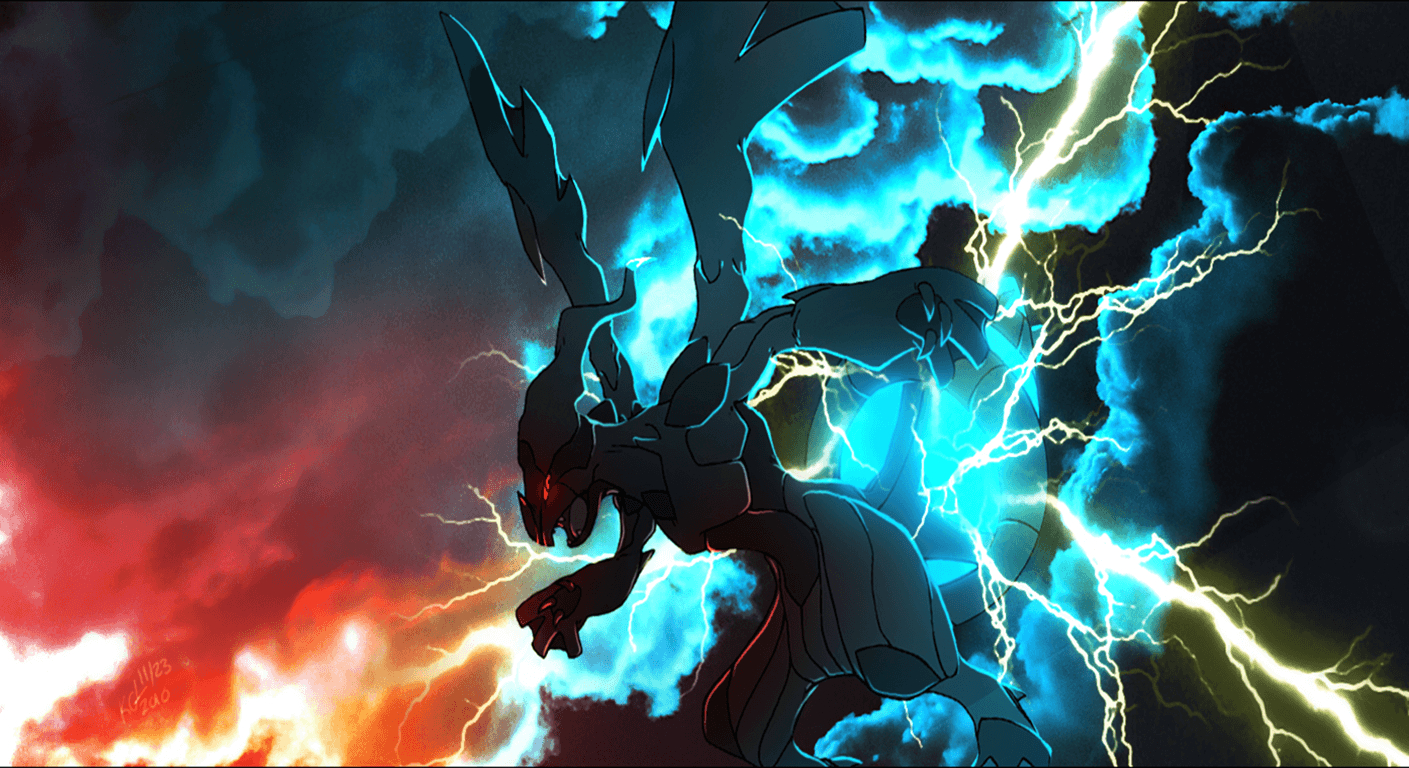 1410x770 Zekrom (Pokemon) HD Wallpaper and Background Image, Desktop