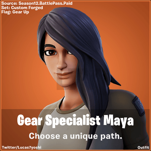 520x520 Gear Specialist Maya Fortnite wallpaper, Phone