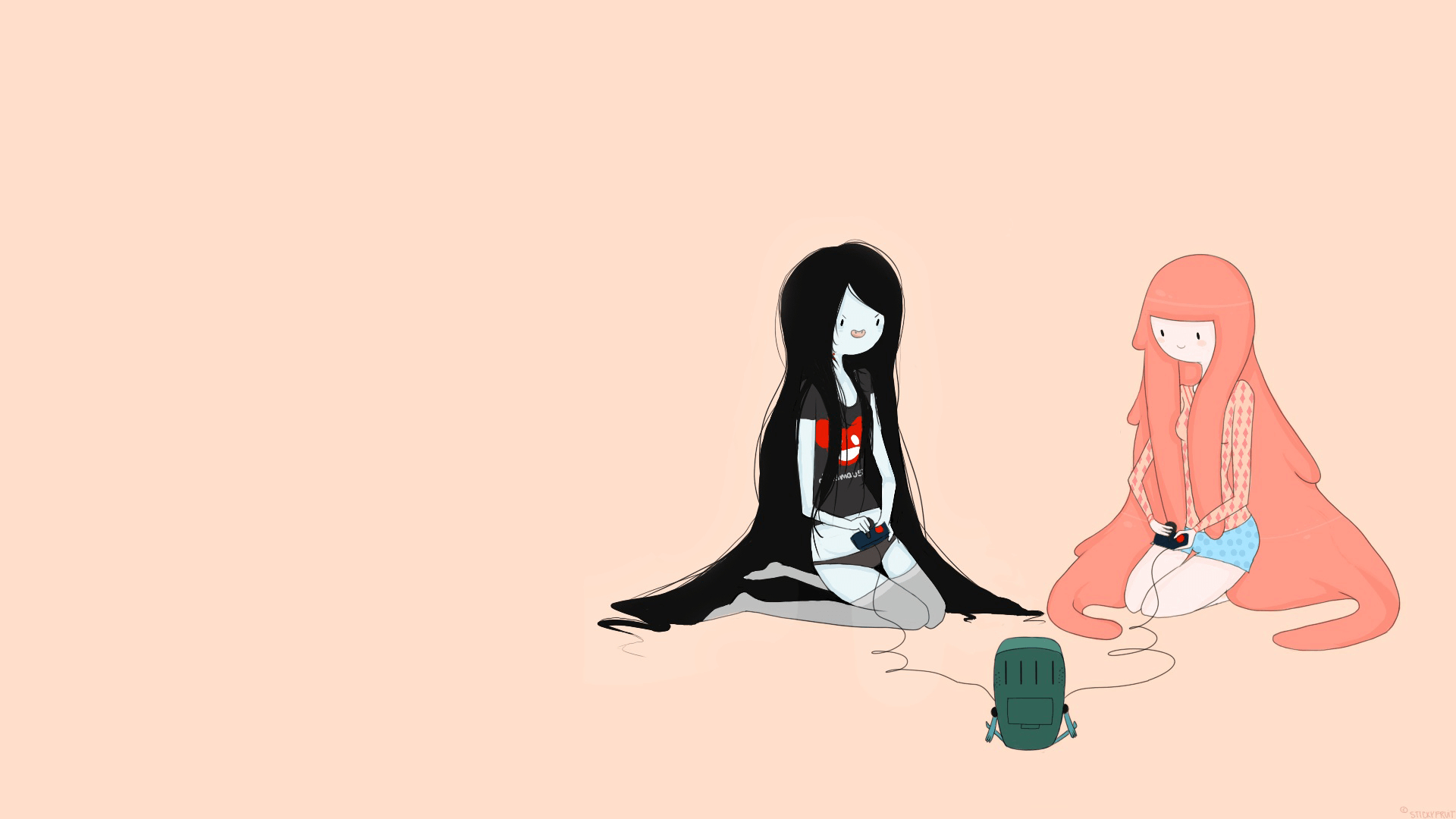 1920x1080 General  Adventure Time Marceline the vampire queen, Desktop