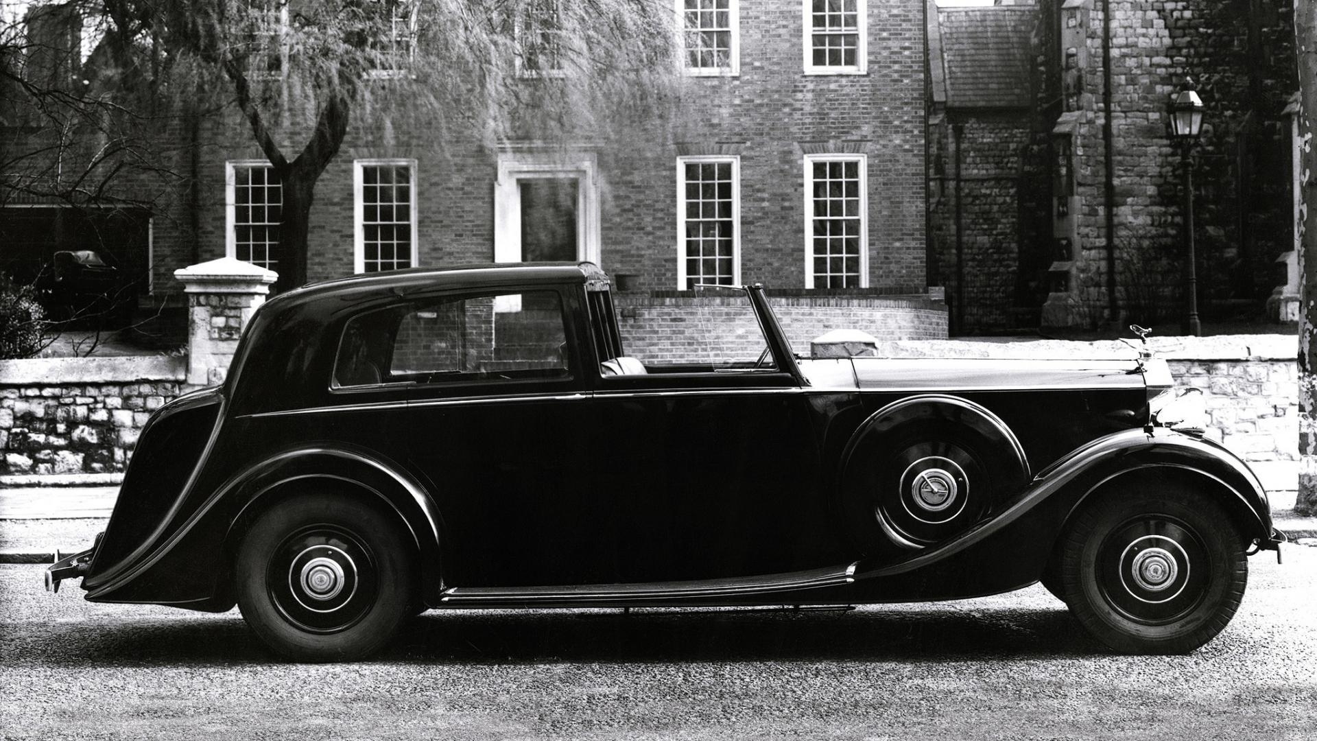 1920x1080 Rolls royce phantom black cars classic wallpaper, Desktop