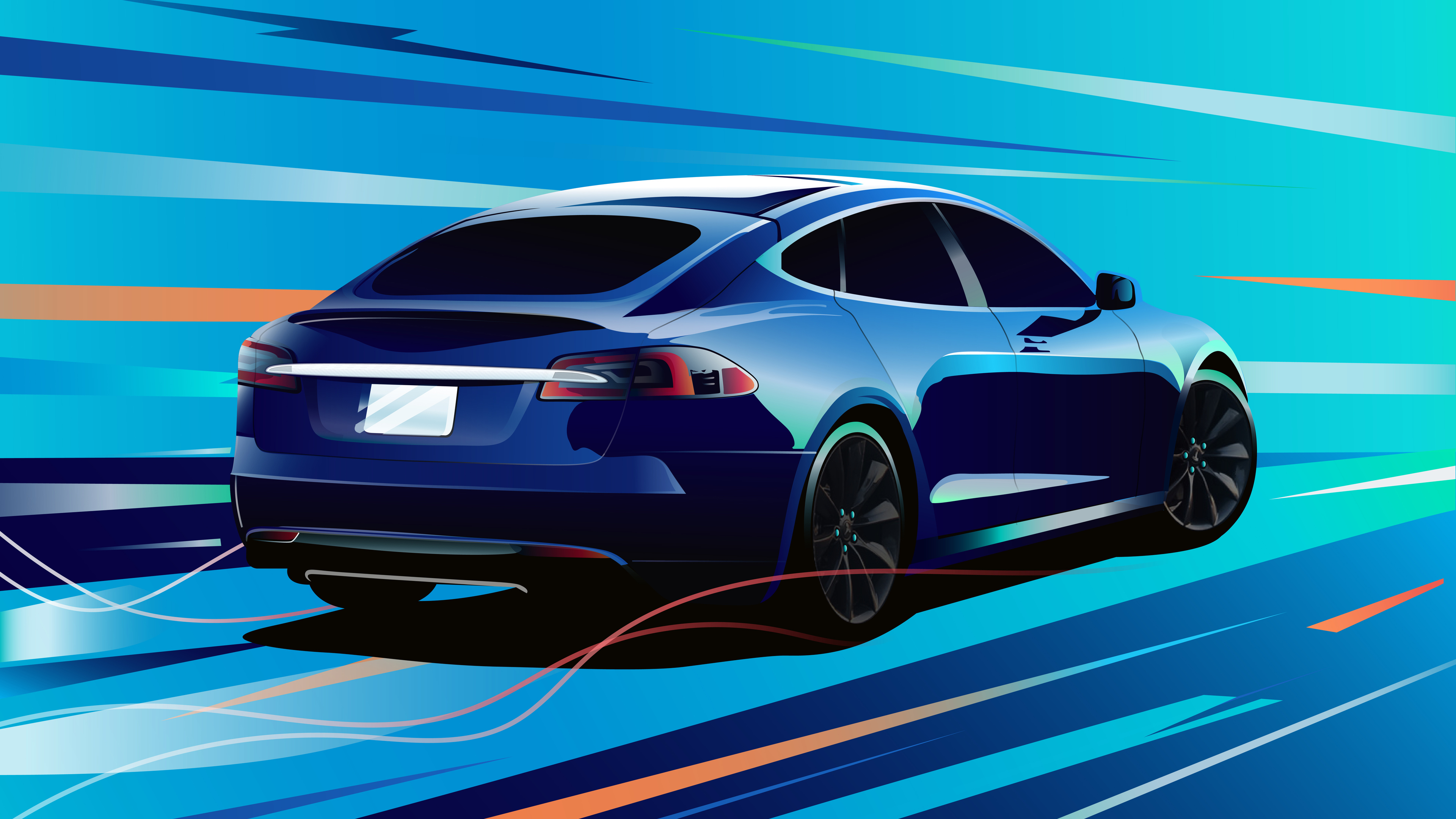 3840x2160 Wallpaper 4k Tesla Model S 4k Wallpaper, Desktop