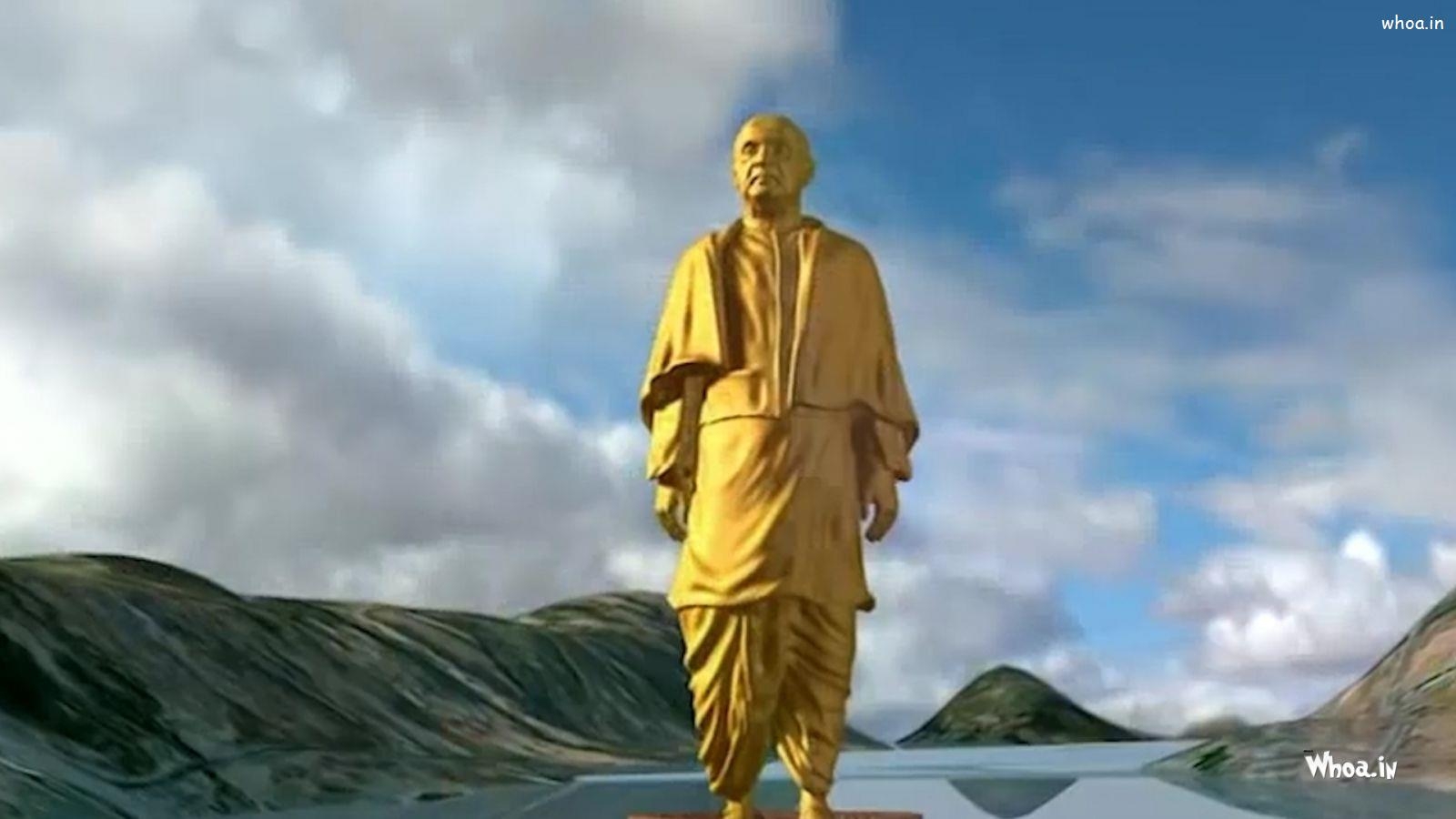 1600x900 Statue Of Unity HD Image & Wallpaper Sardar Vallabh Bhai Patel, Desktop